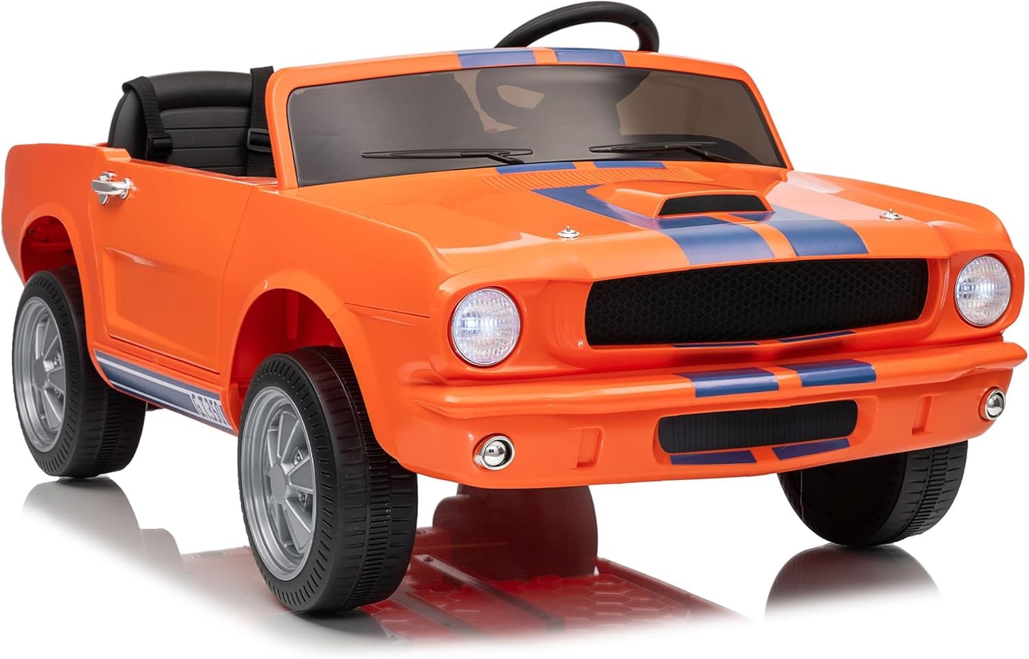Kids Electric 24/12V Wheeler Car Ride on Toy Licensed Shelby GT350 w/ Remote Toy