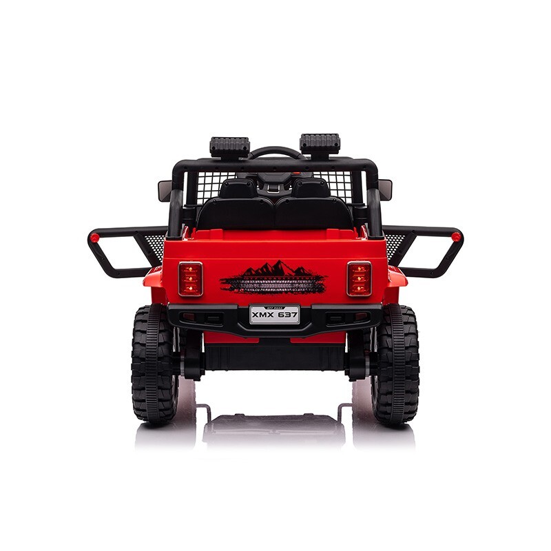 24V Ride on Jeep Car w/ Remote Control 4WD Switchable Kids Electric Car for Kid