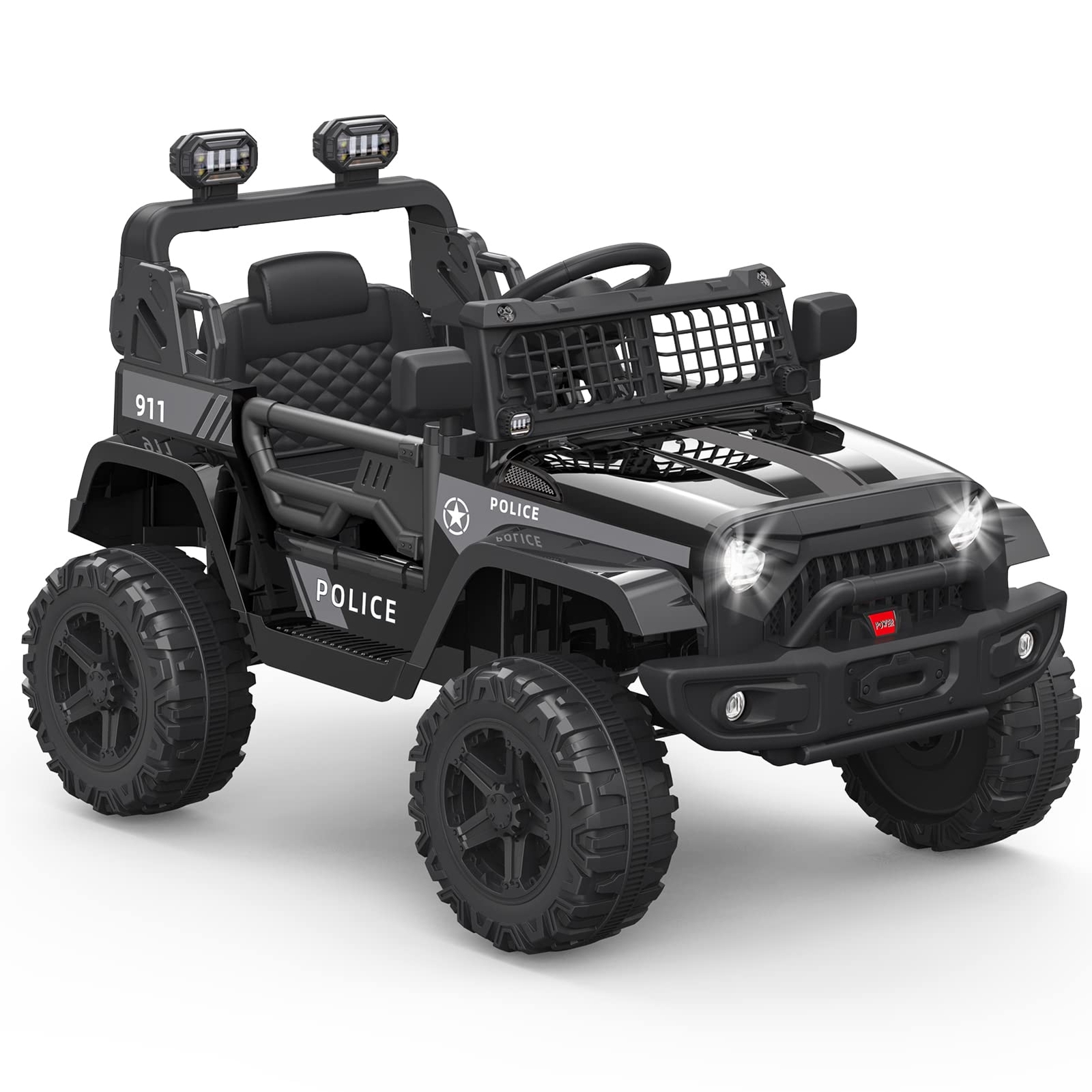 Ride on Truck Car 12V Kids Electric Vehicles w/ Remote Control Spring Suspension