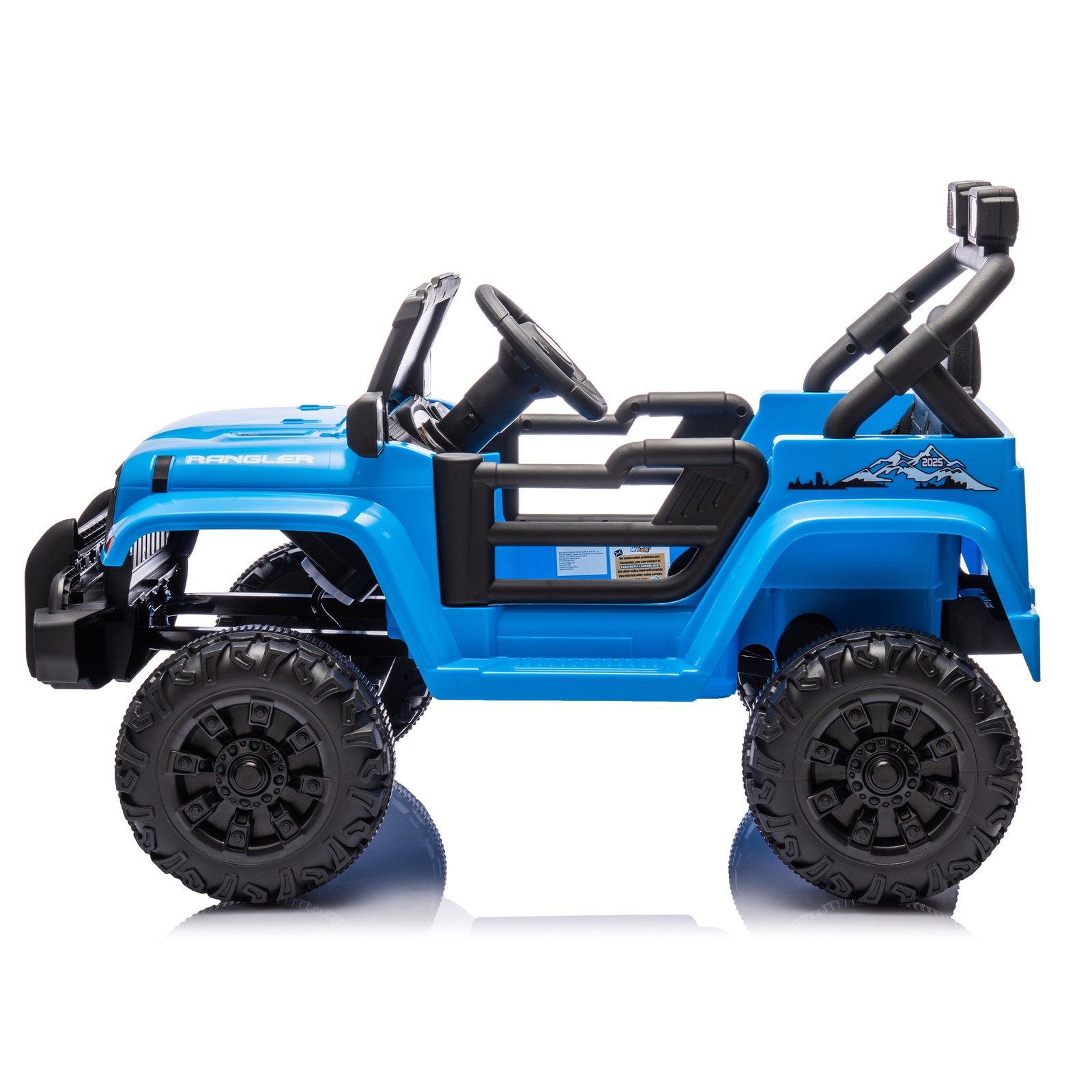 12V Kids Ride On Car, Parental Control, Bluetooth, MP3, Headlights