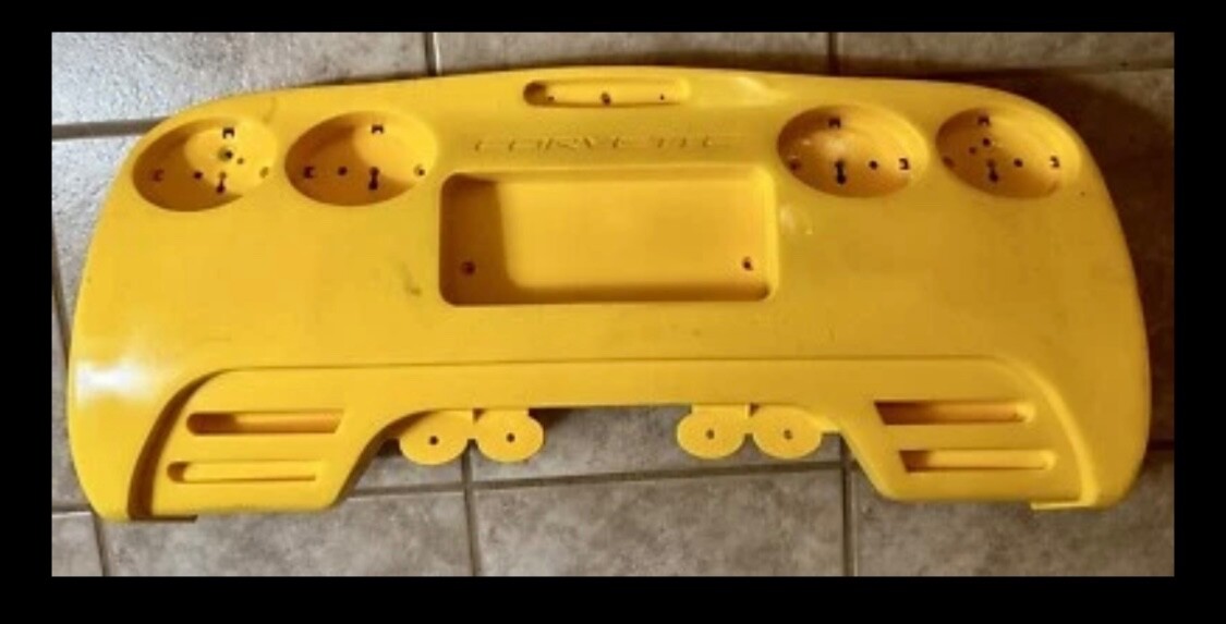 Safety 1st Corvette C5-R Pratt & Miller Front AND Rear Bumpers Yellow