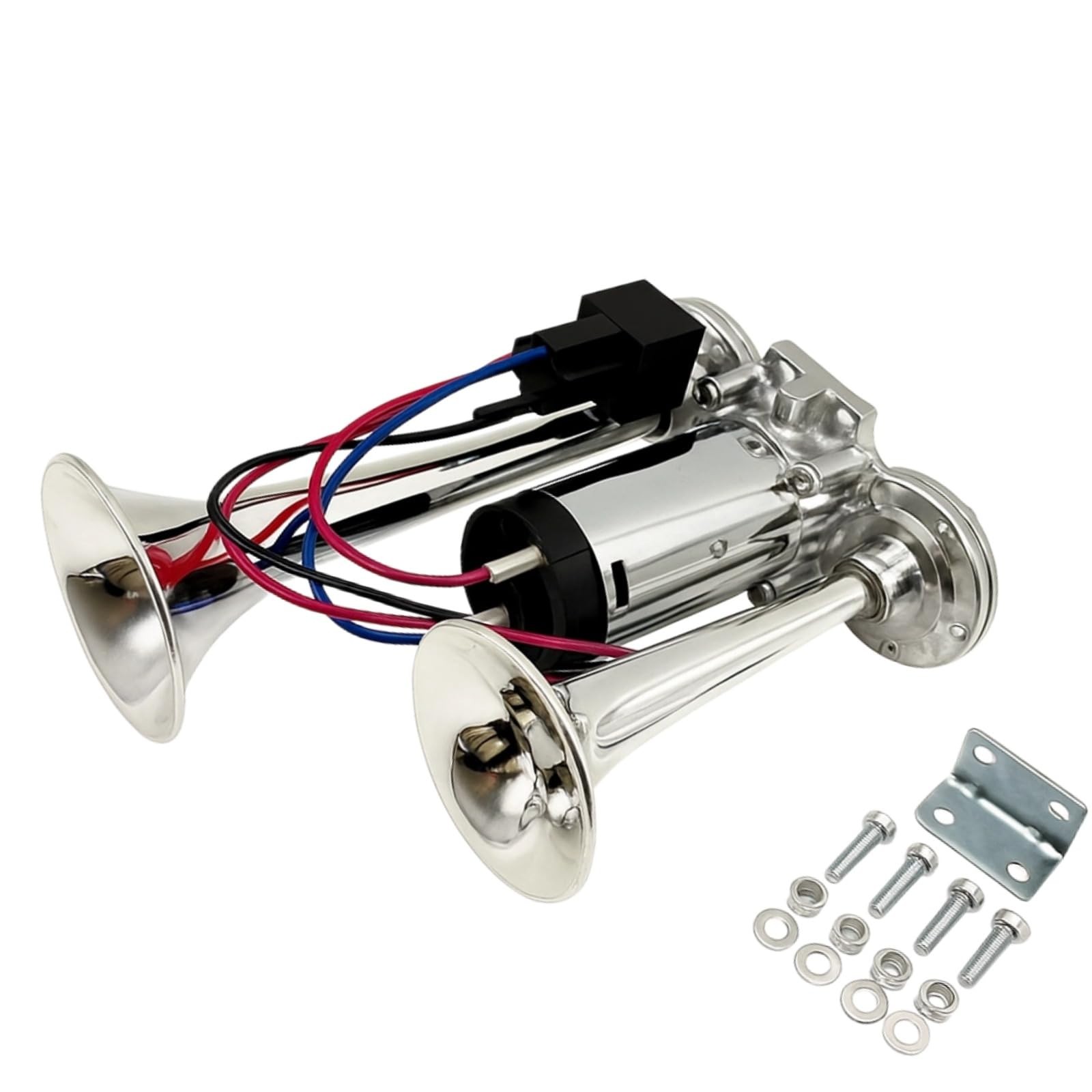 600DB Air Horn Kit Super Loud with Air Compressor, Train Horn Loud Dual Trump…