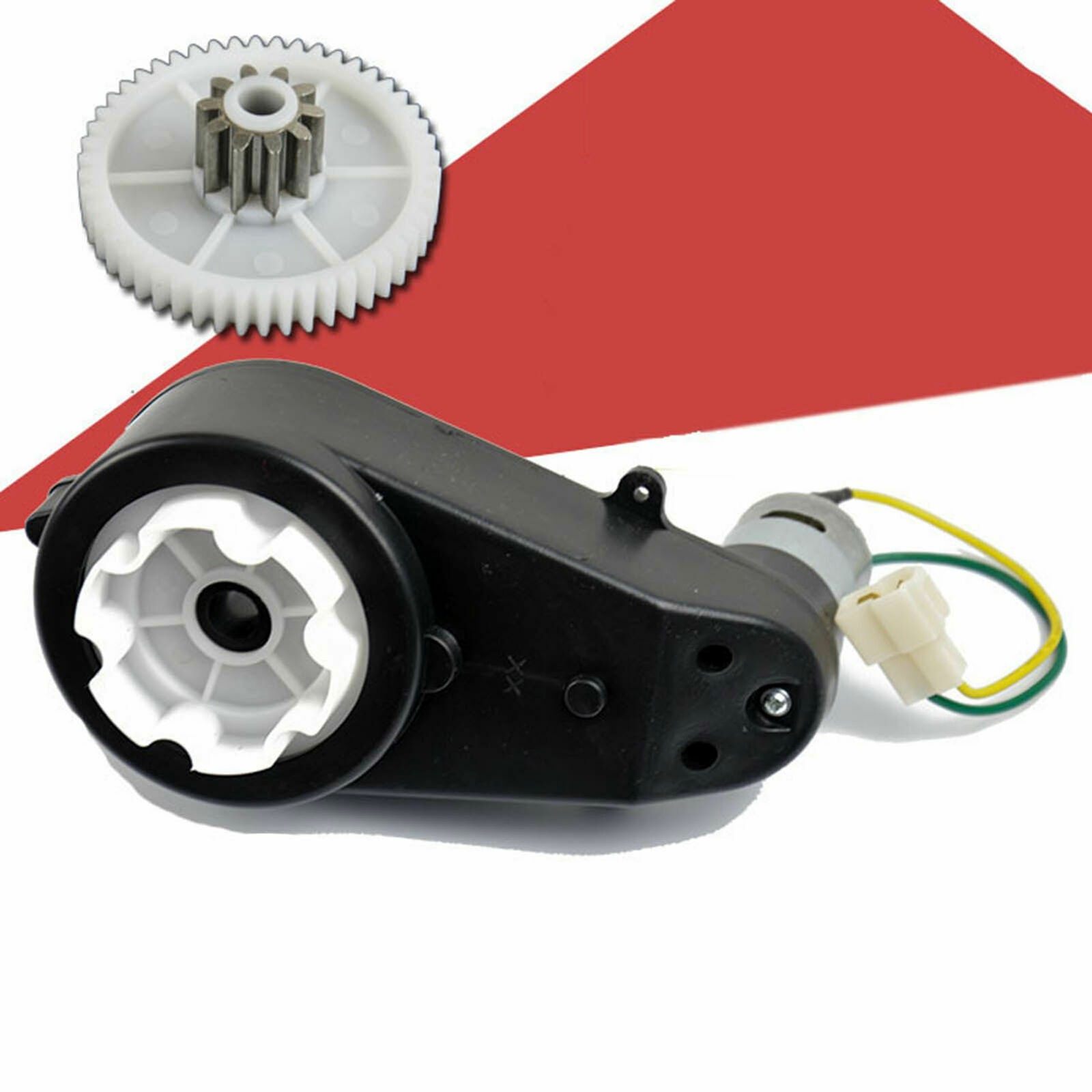 12V 30000RPM Electric Motor with Gear Box For Kids Power Wheels Ride9Z