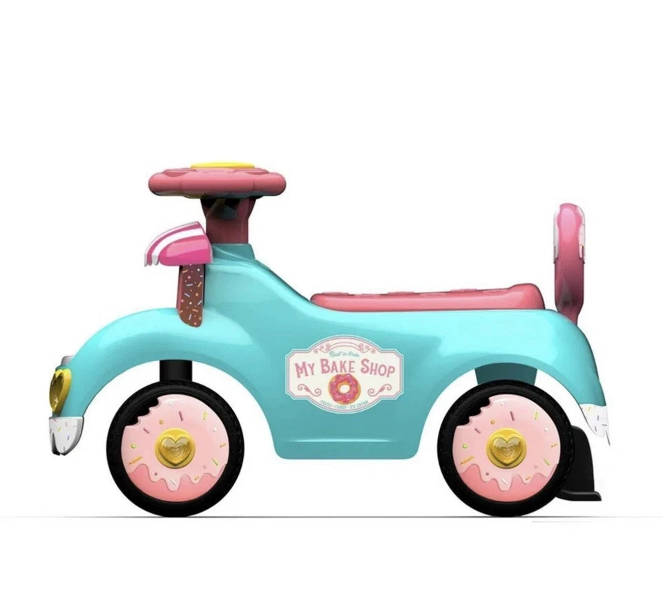 UP AND GROW BAKE SHOP RIDE ON FOR TODDLER GIRLS 12 MONTHS 3 YEAR OLD – BLUE/PINK