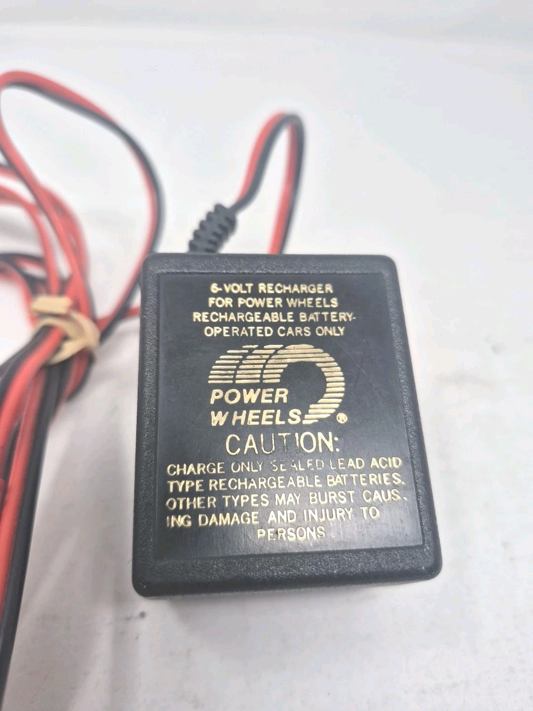 Power Wheels 6 Volt Battery Recharger Model C-6080 Part No: 4.060800 – Used