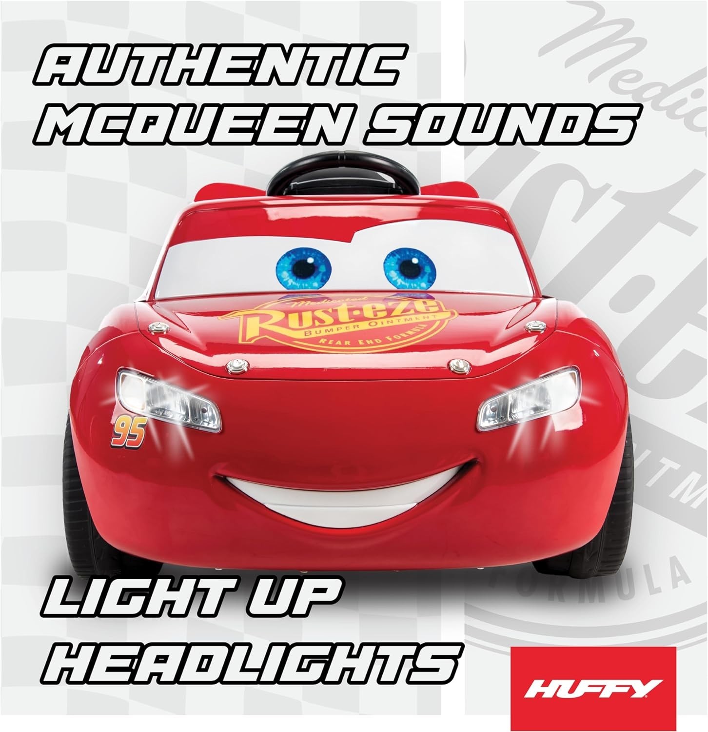 Disney Pixar 12V Cars Lightning McQueen Kids Ride-On