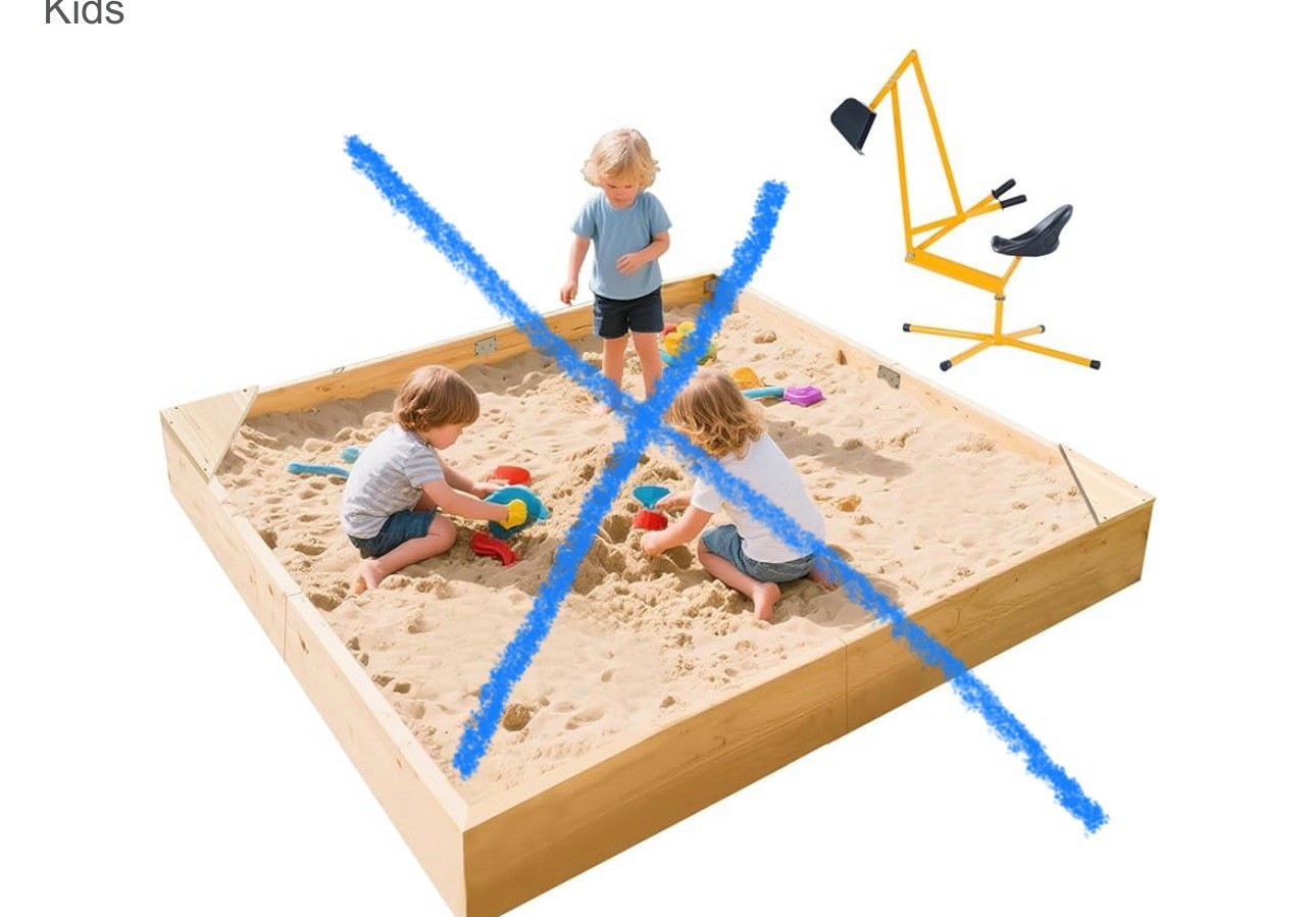 Excavator Ride-On Toy for Sand 360° Rotating Sandbox Digger – Outdoor Fun