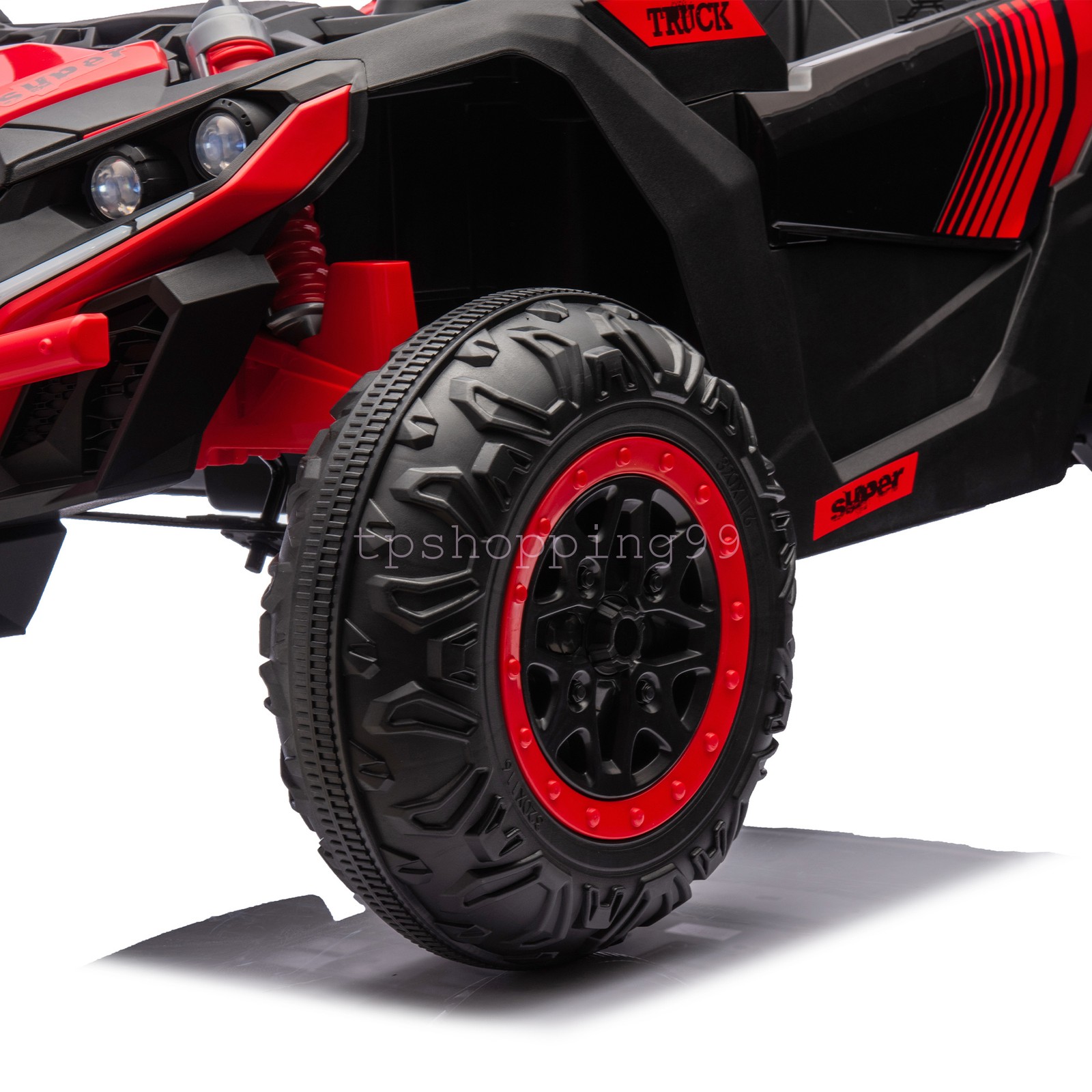 24V Kids Ride On UTV Car for Kids Electric 4 Wheeler Off-Road W/Remote 2 Seaters