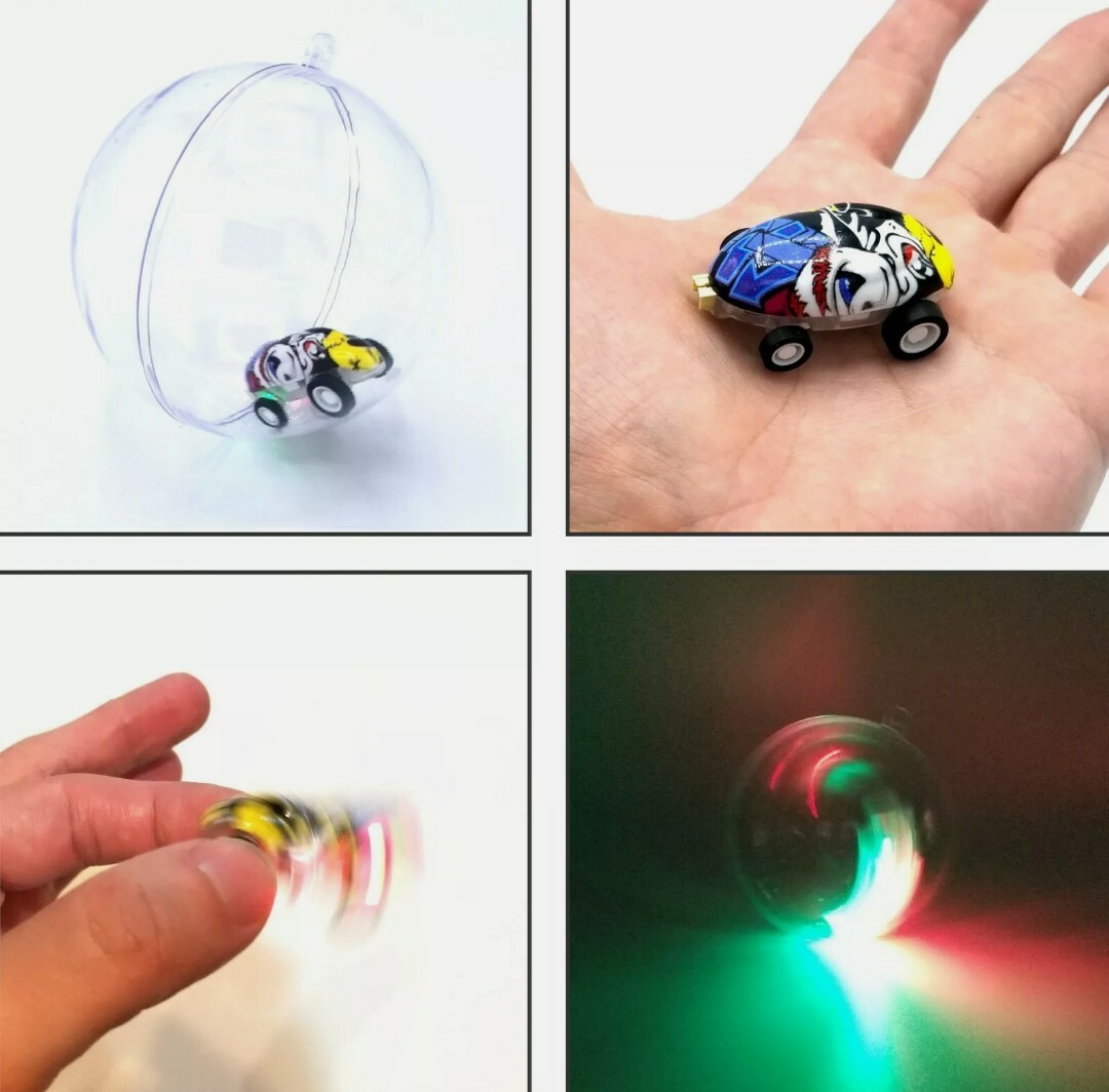 Hyper Runner – Mini. Micro Racer With High-Speed Stunts & LED Fun Lights