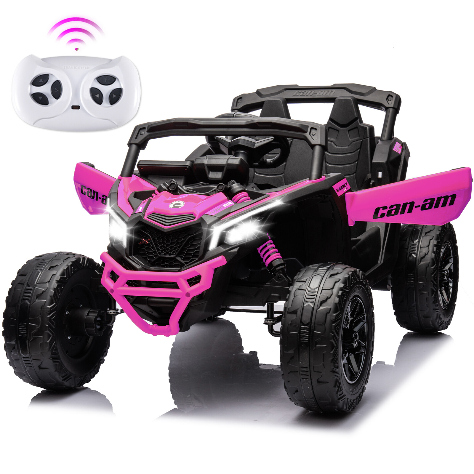 Can-Am 24V Kids Ride On UTV Car for Kids Electric 4 Wheeler Off-Road W/Remote