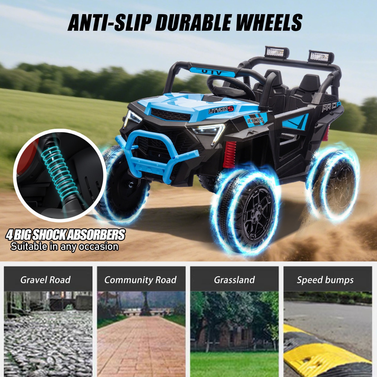 24V Kids Electric Car Ride On Toys w/Remote,Battery Power Wheels for Boys Girls