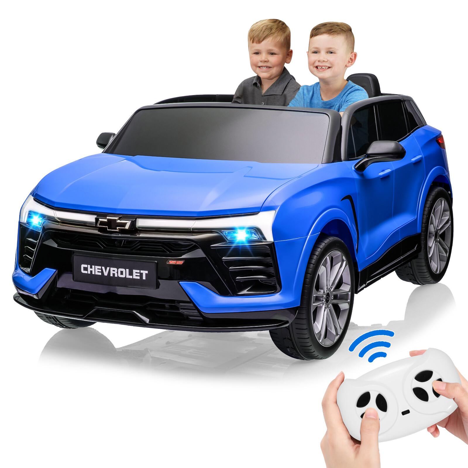 Kids Electric Ride on Car 24V Battery Powered Licensed Chevrolet Blazers Vehicle