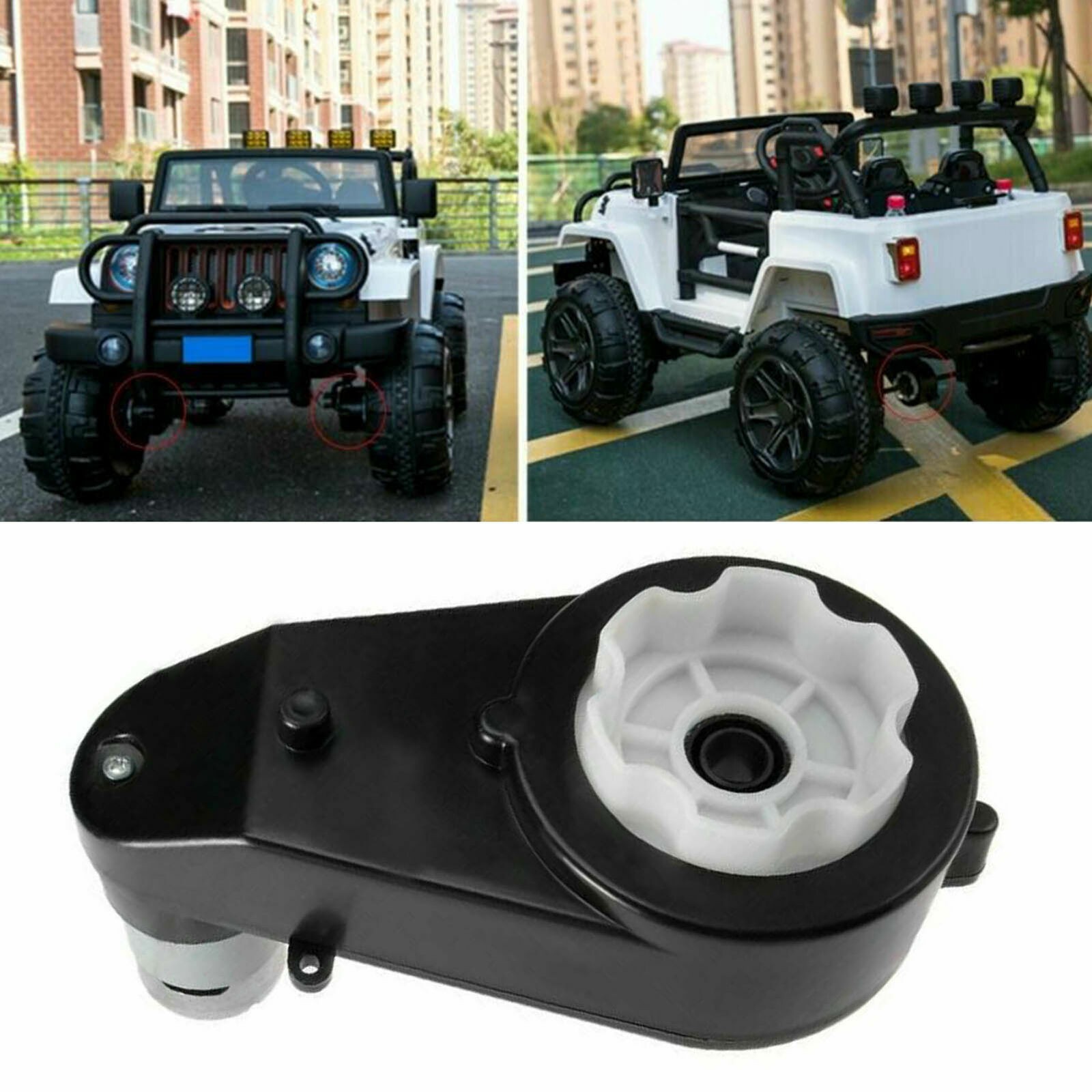 12V 30000RPM Electric Motor with Gear Box For Kids Power Wheels Ride9Z