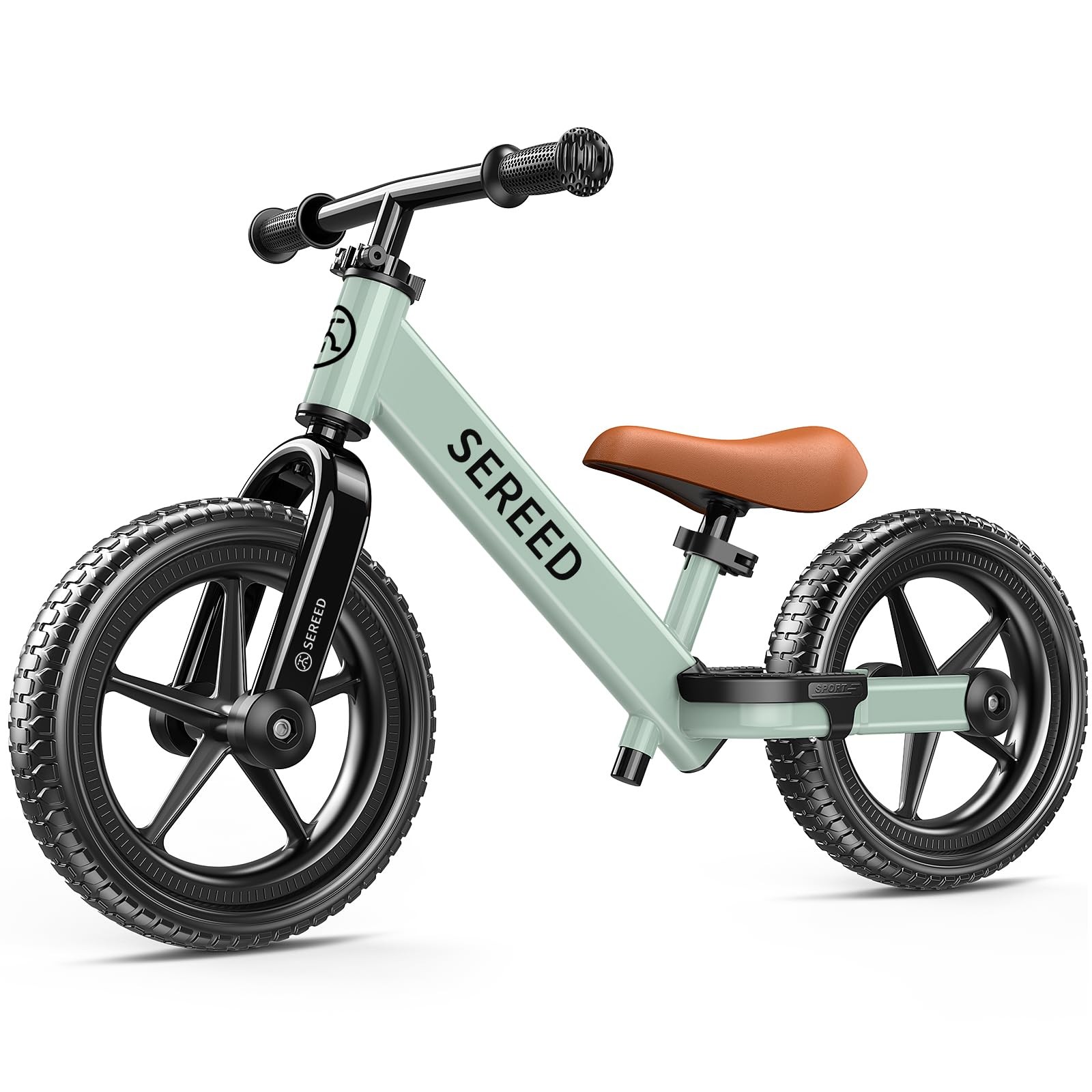 SEREED Toddler Balance Bike No Pedal Kids Bicycle 2-5 Years Old Mint Green