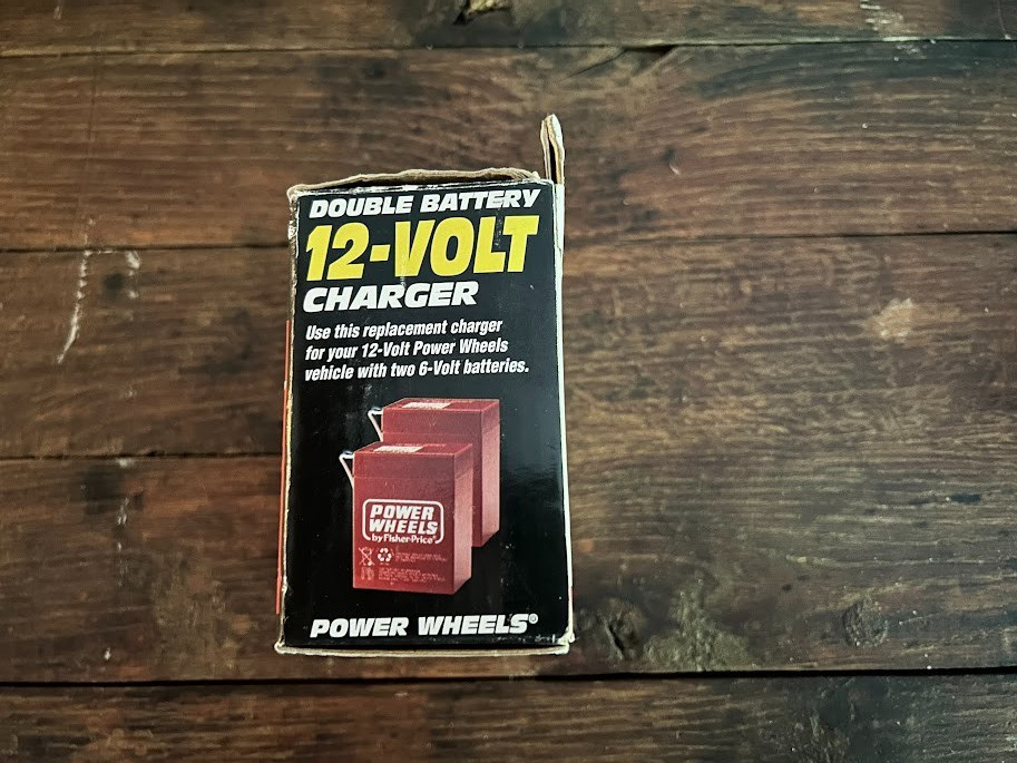 New Power Wheels Double 6-Volt Battery Charger 12-Volt Charger 00801-0973