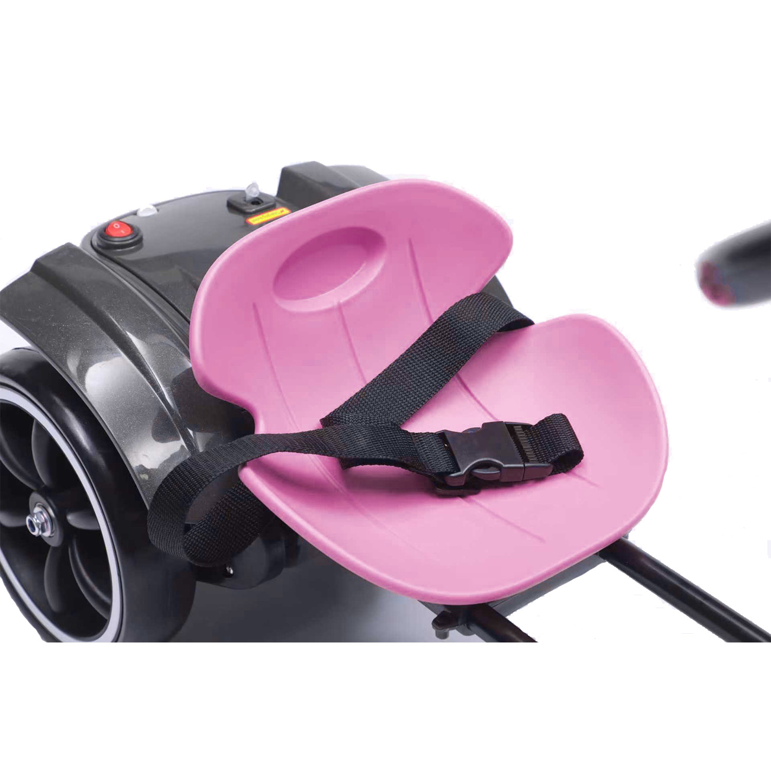 12V Electric Kids Pedal Go Kart Adjustable Seat Ride On Toy 3-6 Years Magenta