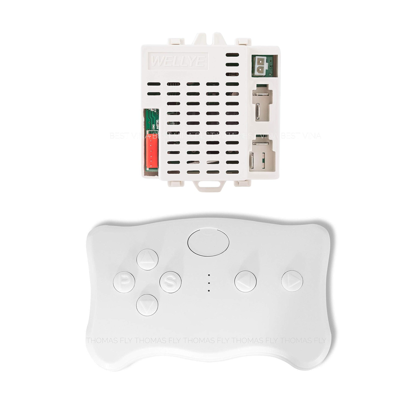 Shengle 2.4G Bluetooth Remote Control And Receiver For Kids Ride On Toys 12V