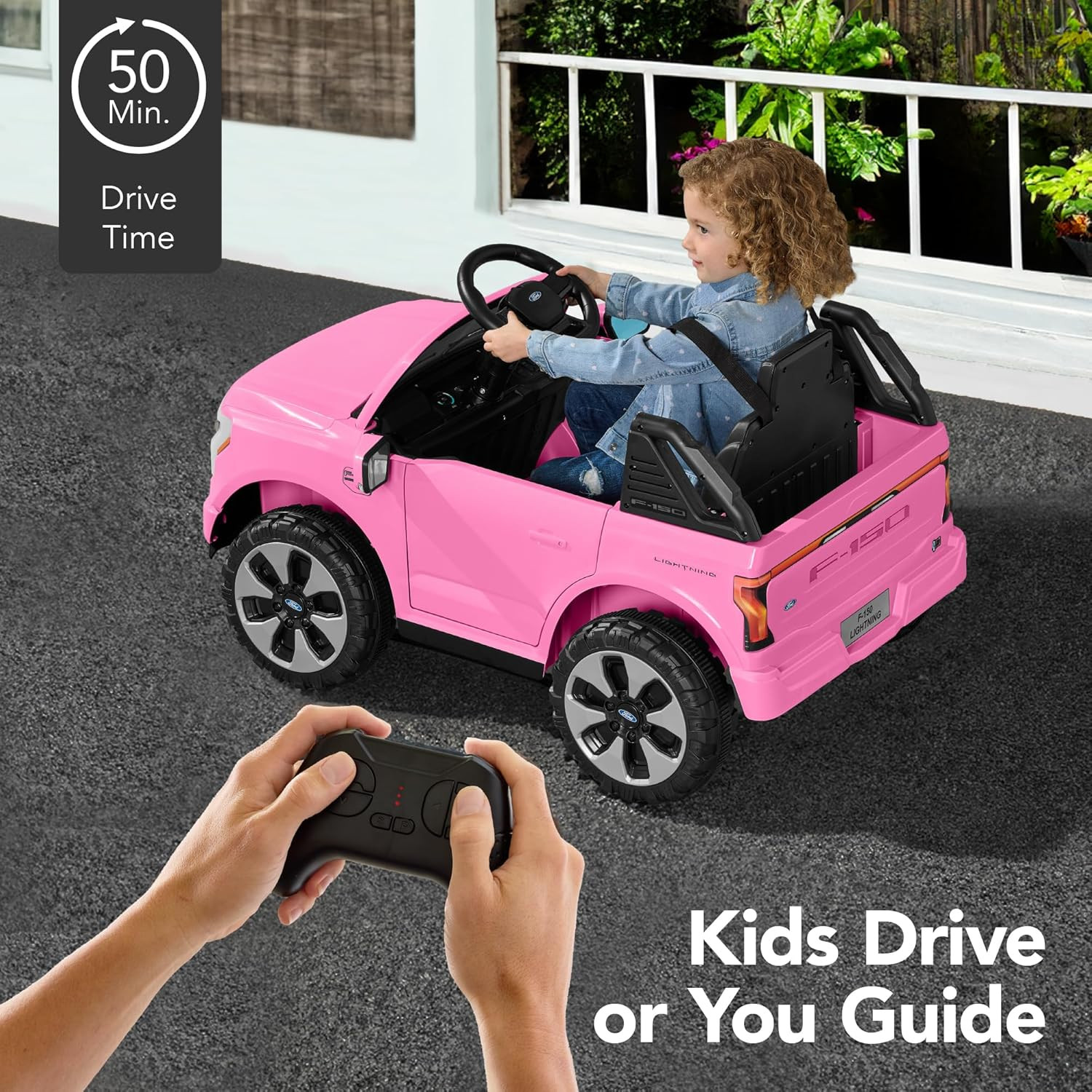 Best Choice Products Licensed Ford F-150 Lightning Truck Kids 12V Electric Ride