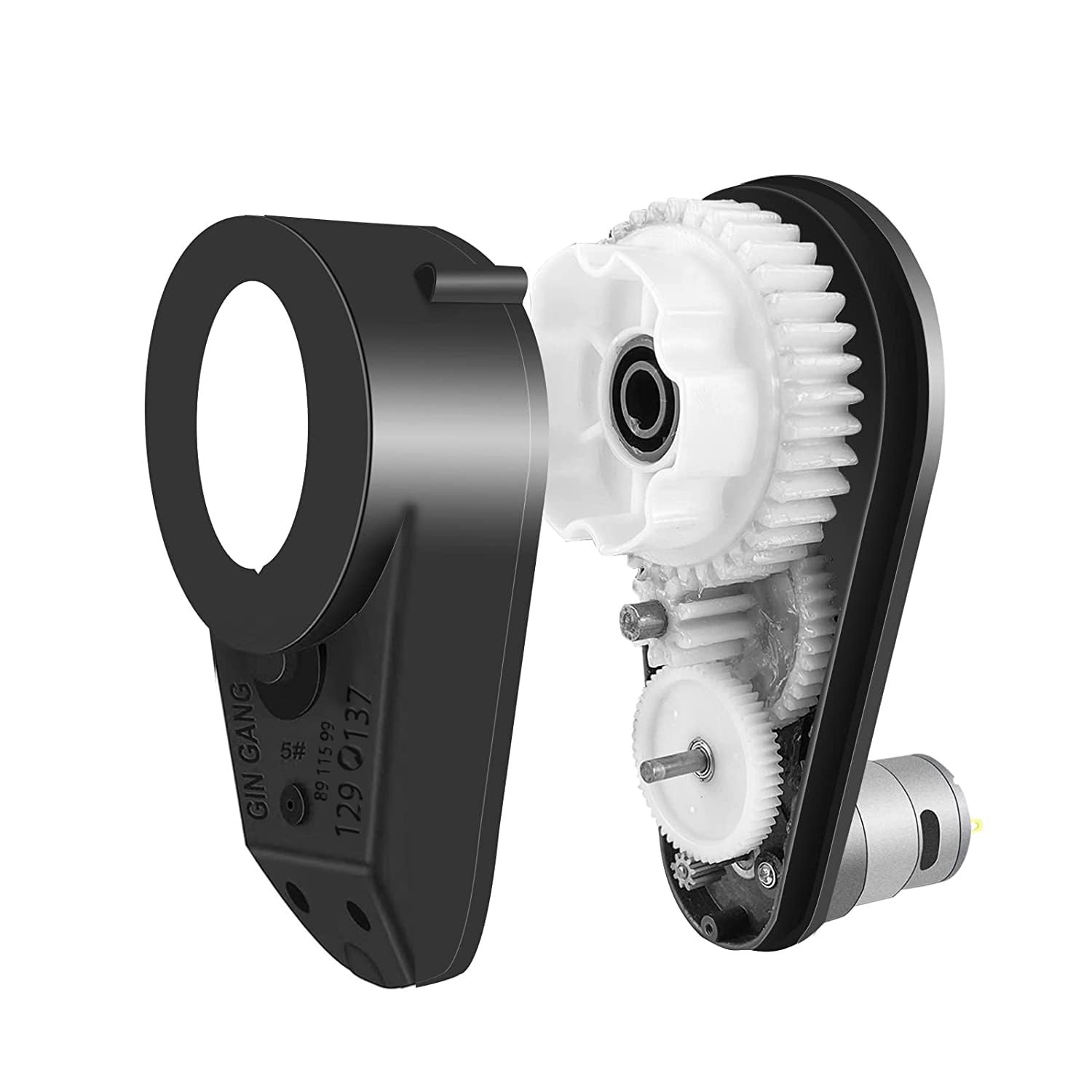 High Speed Steel Gears Motor Gearbox For Power Wheels Upgrade Replacement 12V