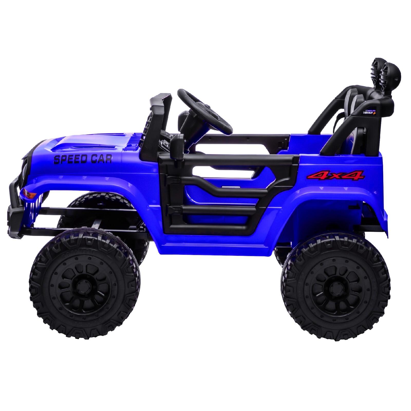 12V Blue Kids Ride on Toys Car Children Electric Truck w/ Remote Control LED MP3