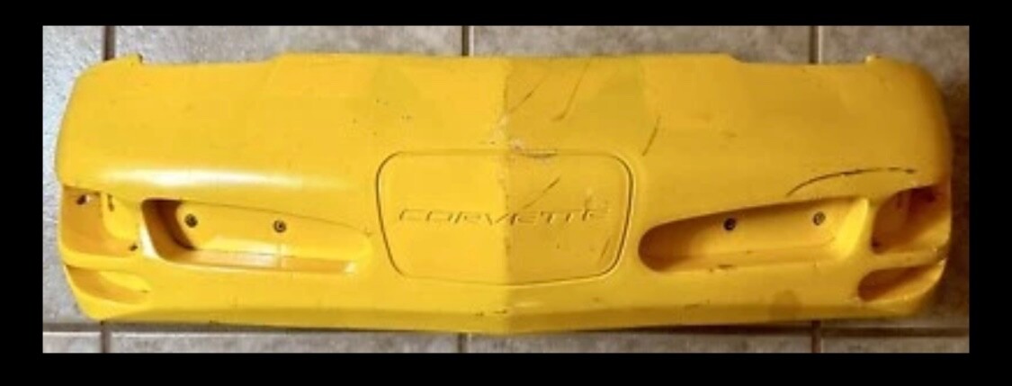 Safety 1st Corvette C5-R Pratt & Miller Front AND Rear Bumpers Yellow