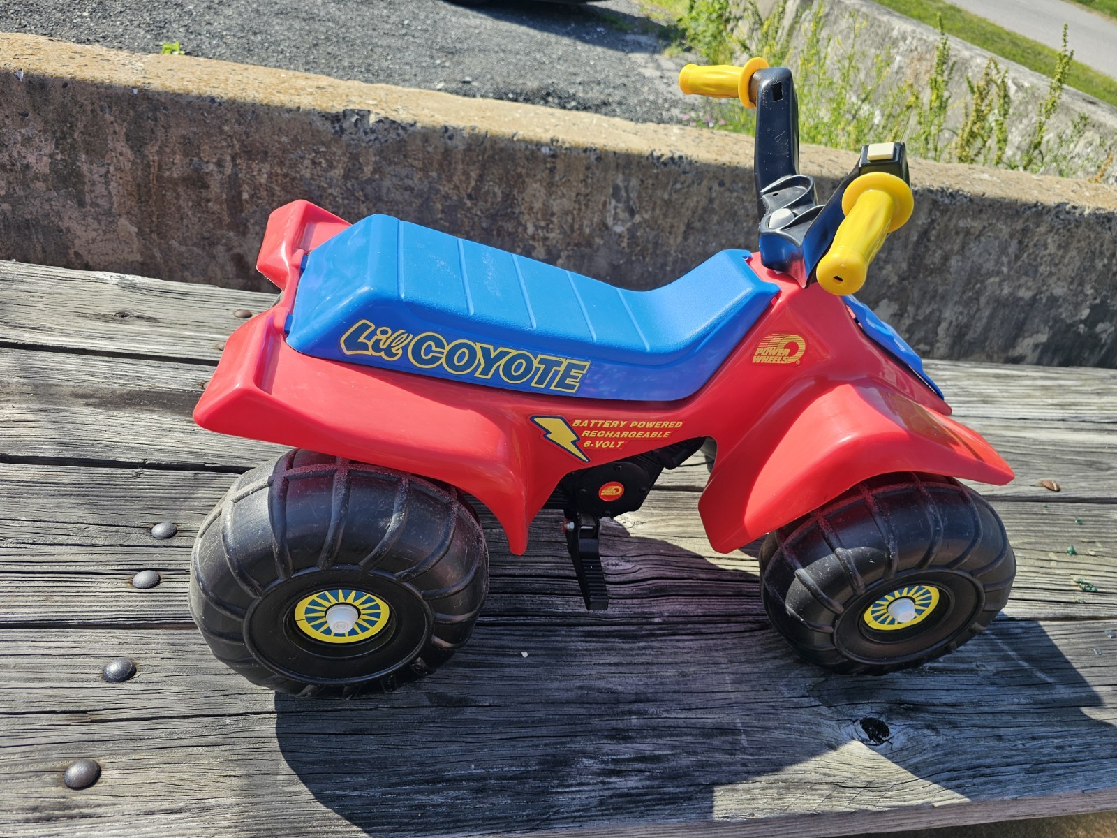 RARE! VINTAGE! 1989 Power Wheels Lil Coyote 6v Battery Operated Ride-On Toy