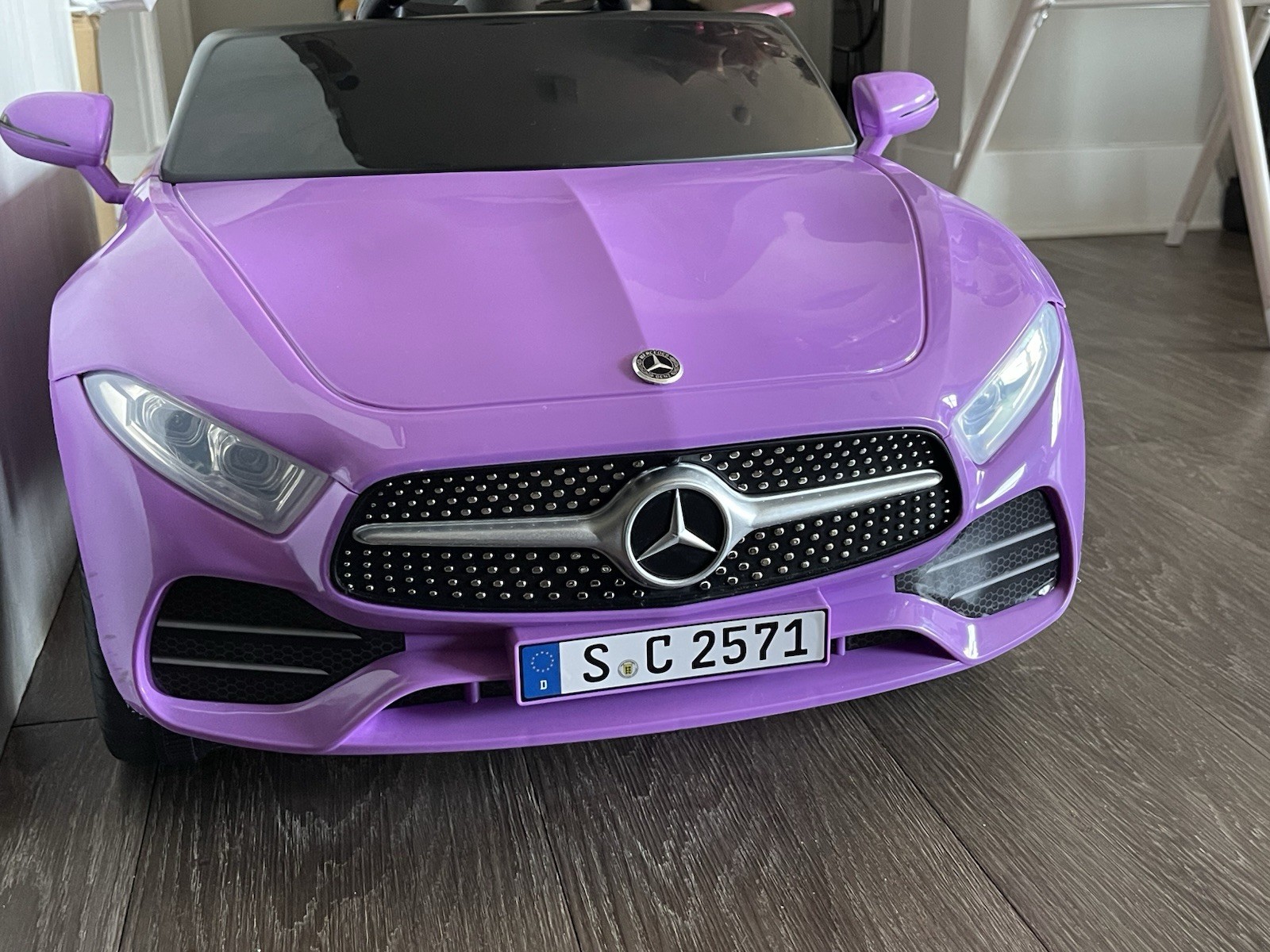 Mercedes-Benz CLS 350 12V Ride On Car – (Purple)