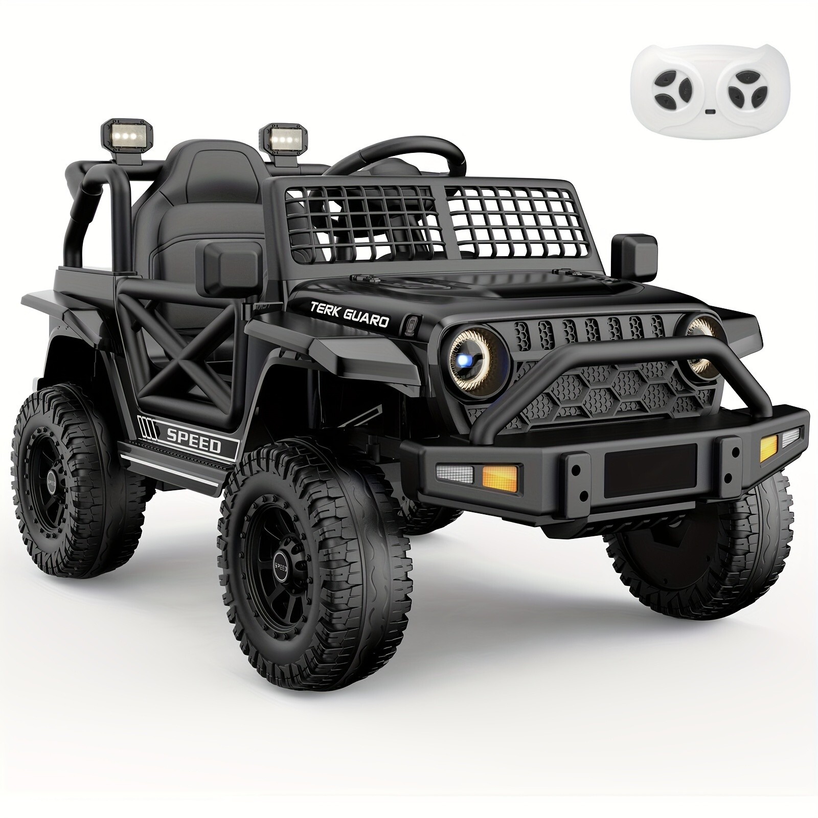12V Kids Ride on Toy Electric Car Battery Power Wheel Jeep w/Remote Control LED