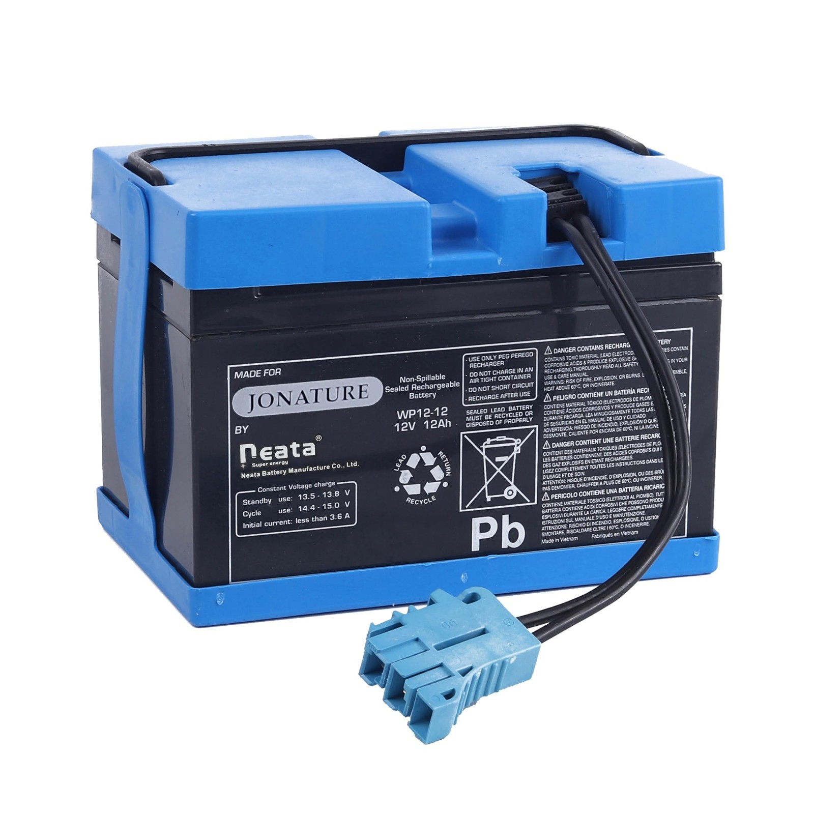 12V 12Ah Battery for Utility Trucks, Polaris RZR, John Deere Gator, Ride-on Cars