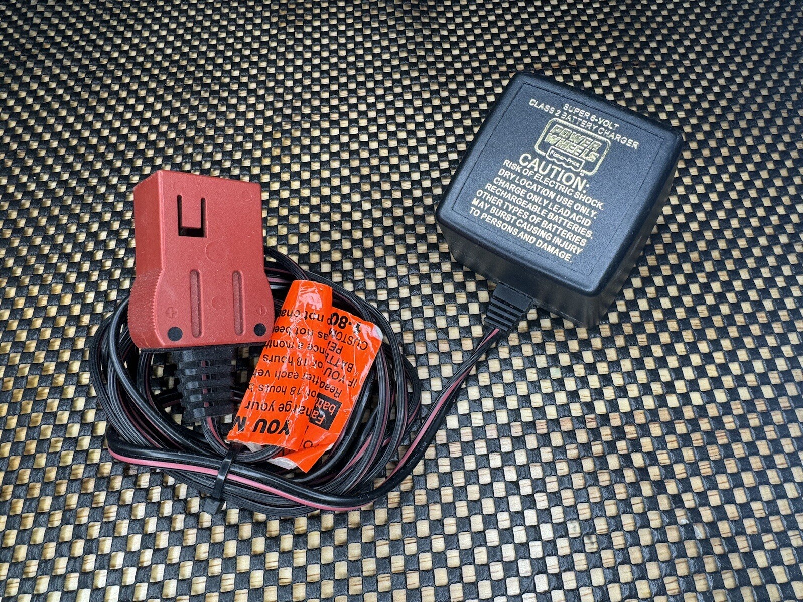 Powerwheels OEM Charger – Model BC-120-61200 6-volt 7.2 Watt