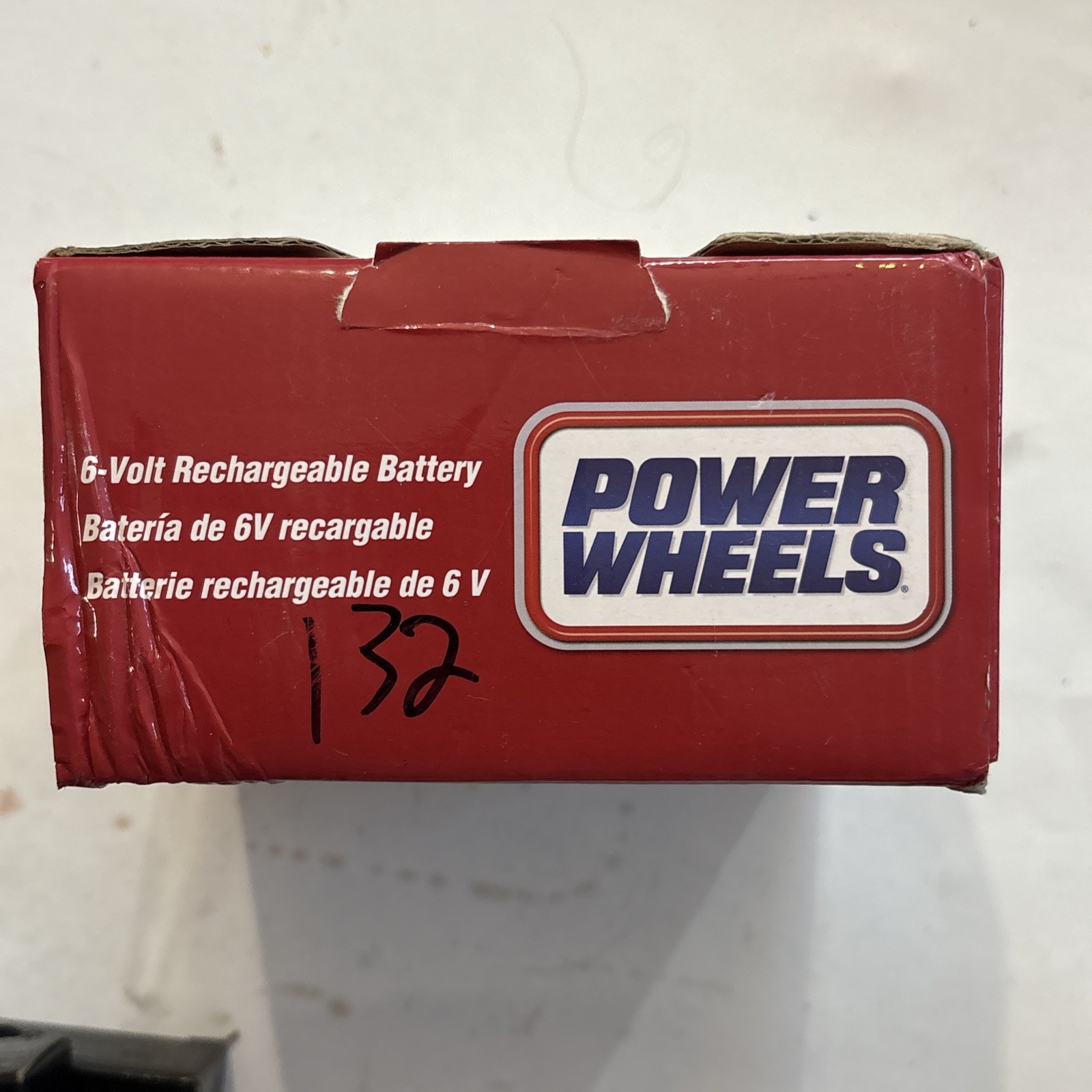 Fisher-Price Power Wheels 6-Volt Rechargeable Battery New Old Stock Made In 2019