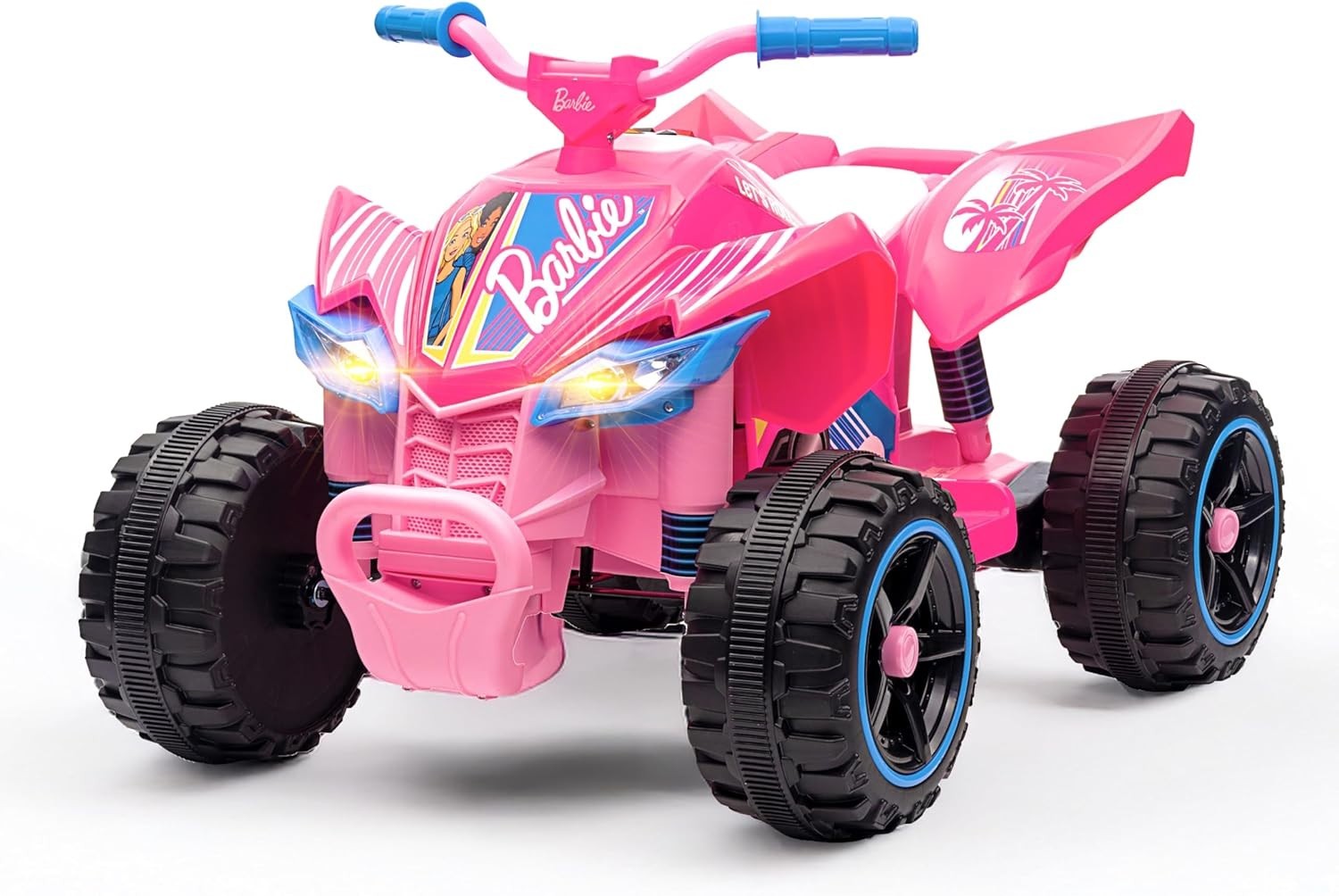 Barbie 12V ATV Quad Ride On – Durable Pink, Perfect for Kids Ages 3+