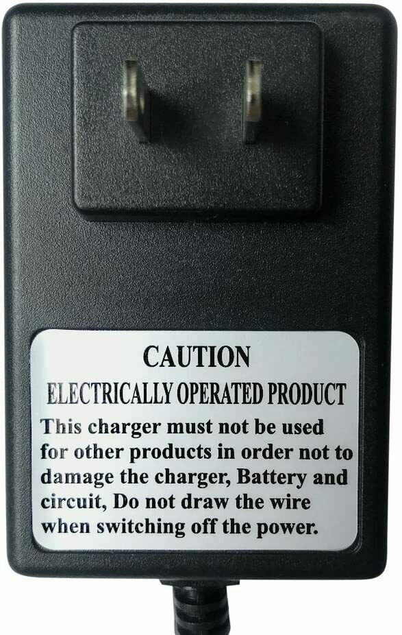 12 Volt 1A B-Type Plug Battery Charger for Kids Ride On Car Power Supply Adapter