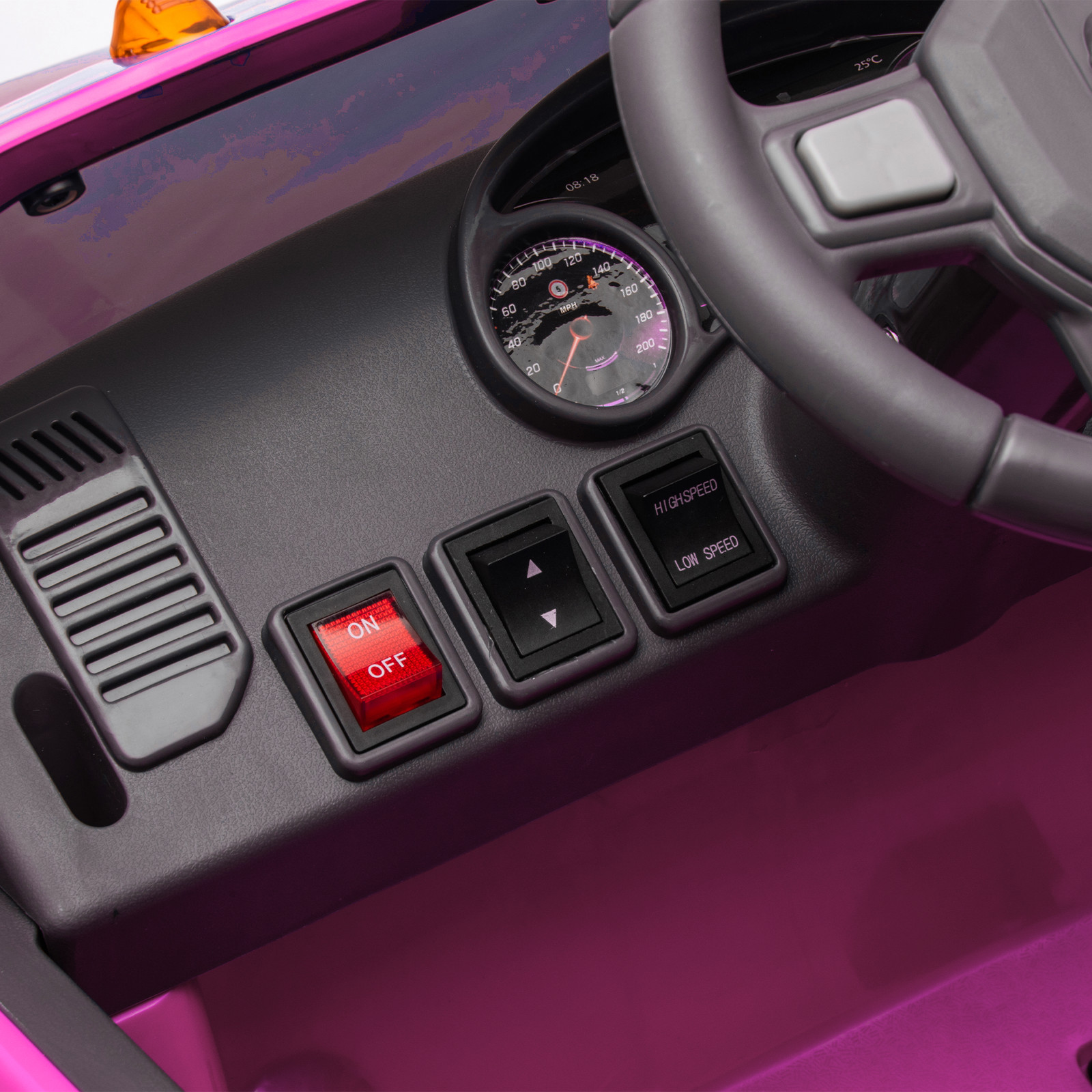 Large Kids Ride On Electric Pickup WITH/Parents Control For Kids Aged 3-5 Pink