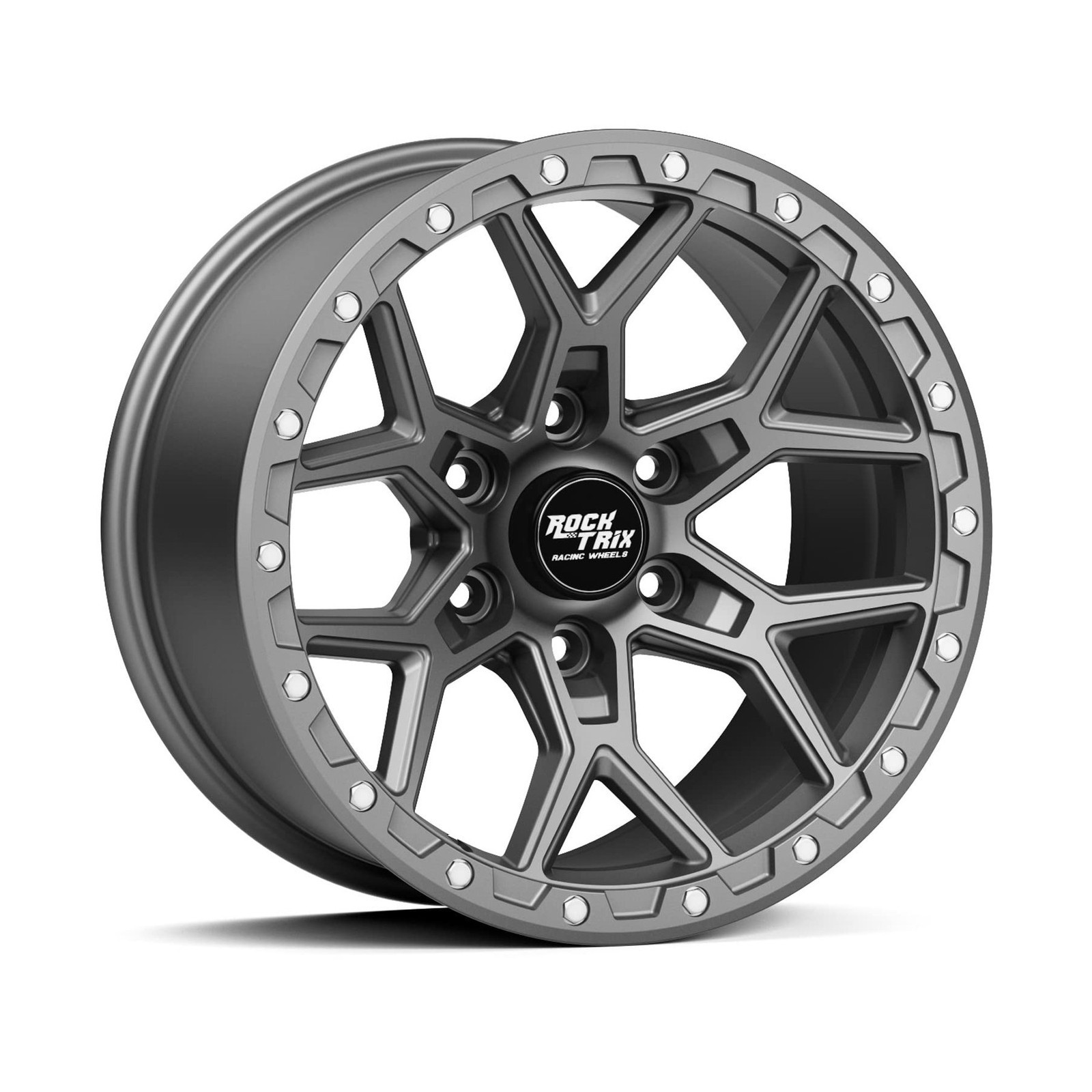 RockTrix RT107 20 inch Wheel Compatible with 2009-2024 Ford F150 20×9 6×135 W…
