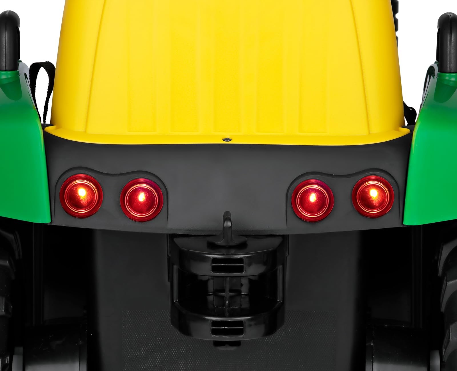 Peg Perego John Deere Farm Power 12 Volt Rideon Tractor and Trailer with Remo…