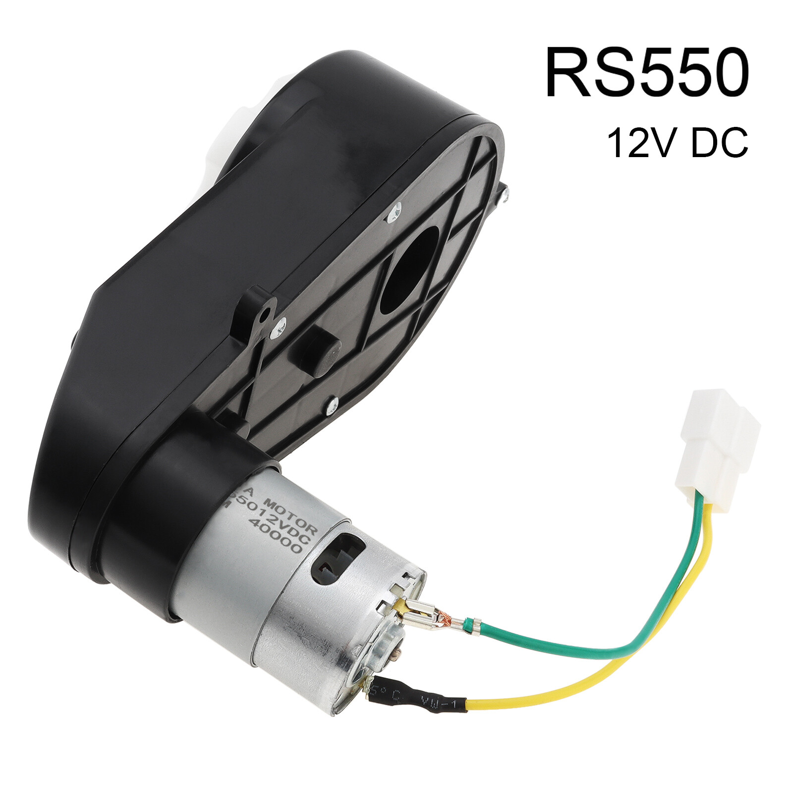 RS550 12V Power Wheel Gearbox Motor High Speed for Electric Car Kids Ride On Car