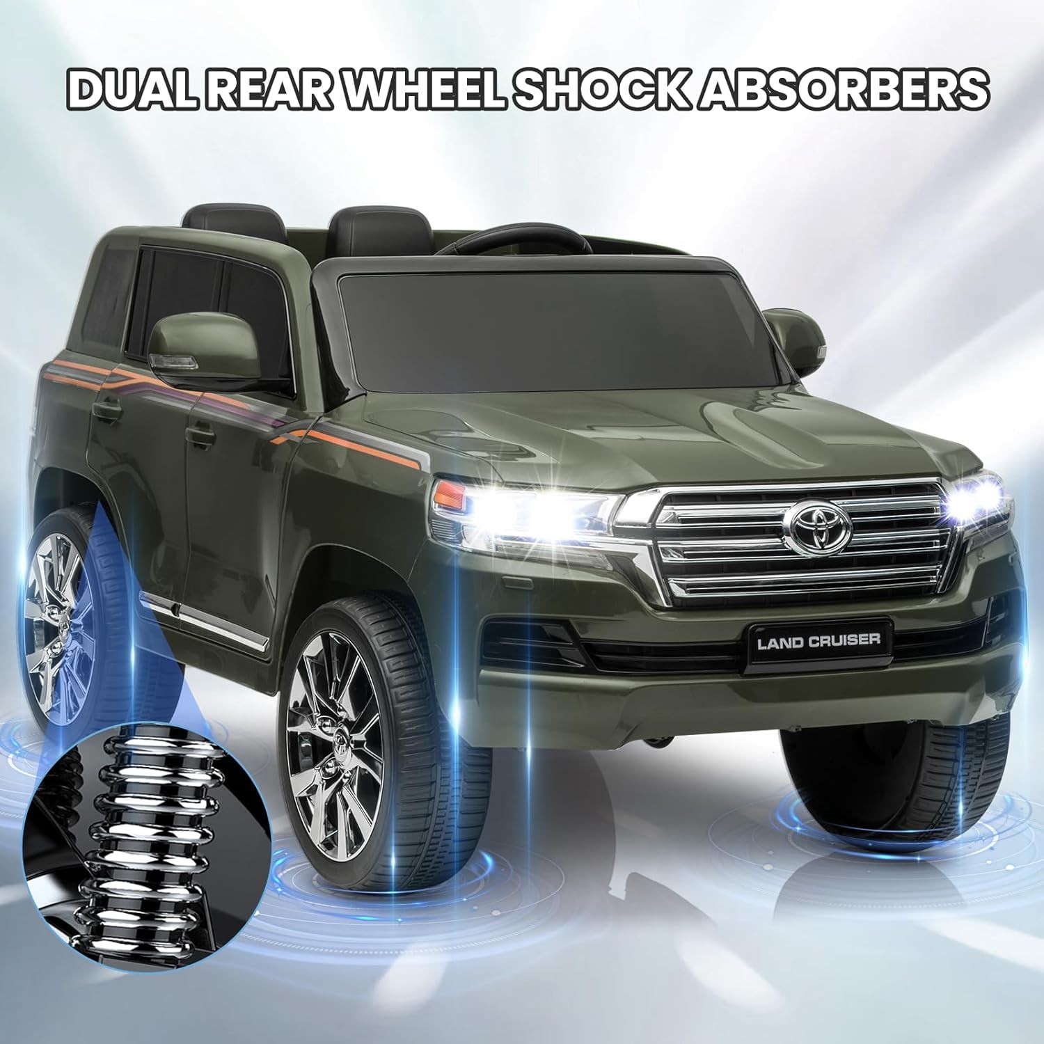 12V Kids Electric Truck Ride on Toys Car w/Remote Power Wheels for 4-8 Years US