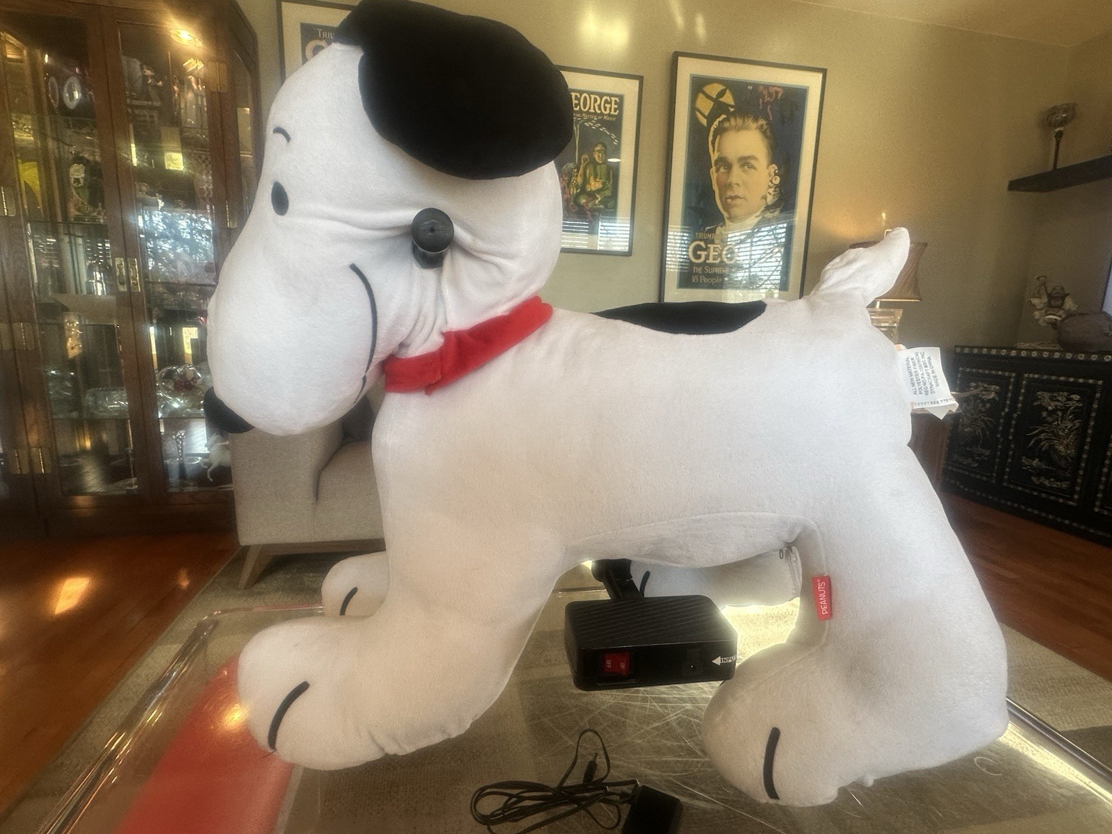DYNAKRAFT 6V Plush Ride-On “PEANUTS SNOOPY” HTF w/Charger
