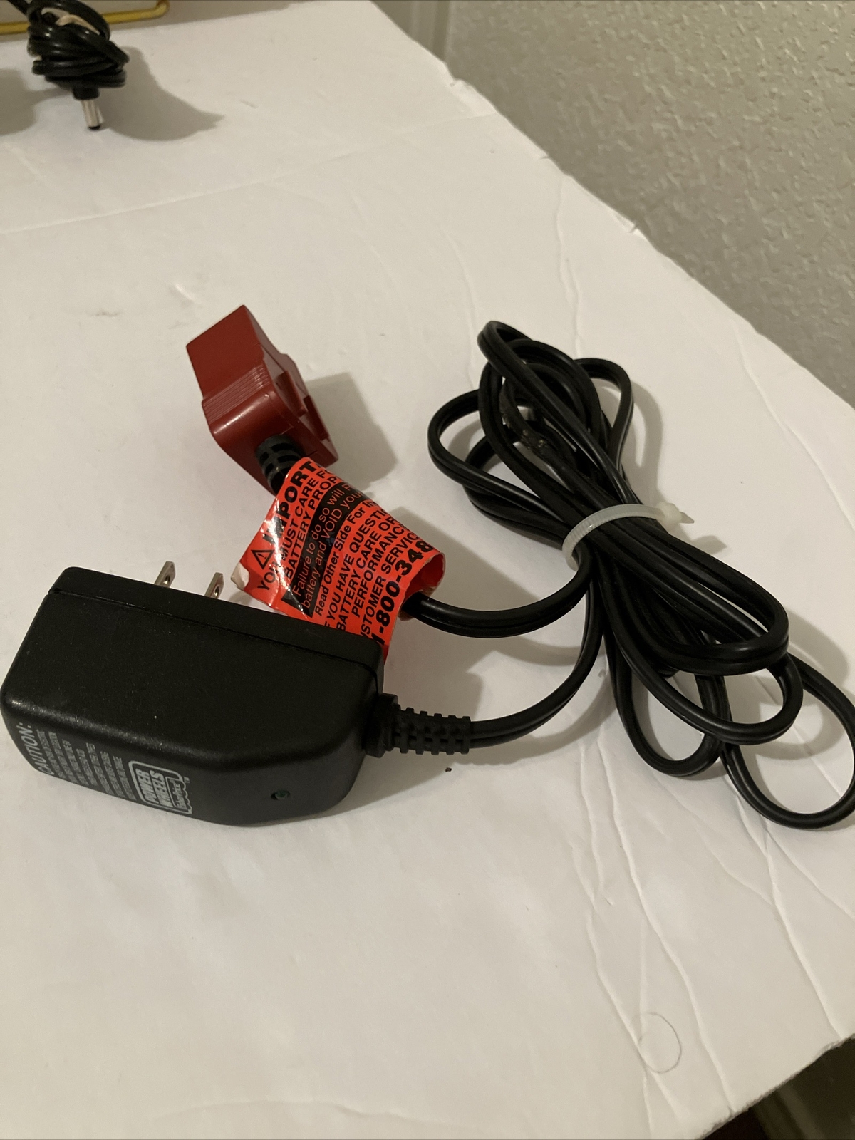 Fisher Price, Power Wheels, 6 Volt Red Battery Charger, 00801-1481