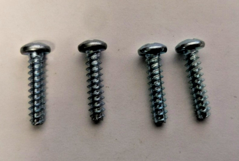 Genuine Power Wheels 12V Harley Davidson #8×3/4″ Screws Part #0912-8001 Set of 4