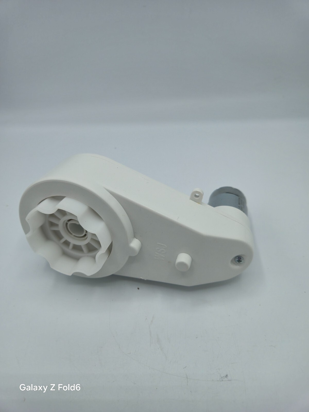 White Silver Ride On Electric Car Bike Toys High Speed Rear Motor Gear Box