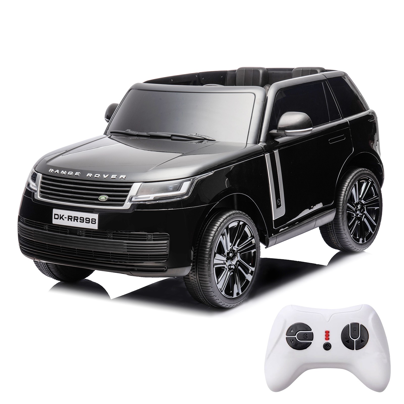 Licensed Land Rover 24V 2-Seater Electric Ride-On Car Dual Motor USB Music,Gifts