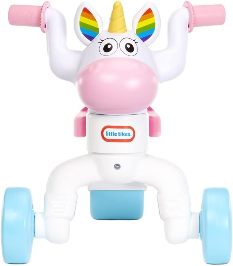 Large Unicorn Ride-On Scoot for 1-3 Olds – Safe Indoor & Outdoor Fun!
