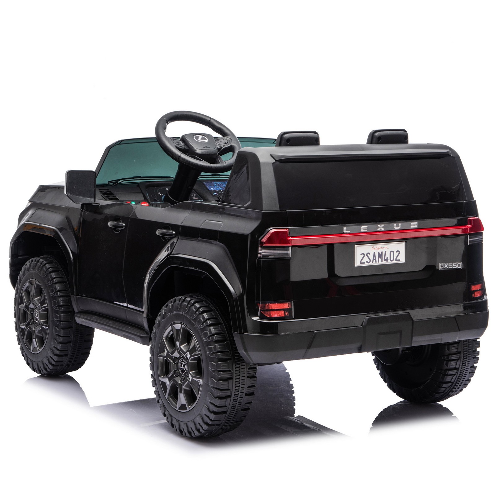 Licensed Lexus GX550 24V 7Ah 2-Seater Kids Ride On SUV Car Music Parent Control