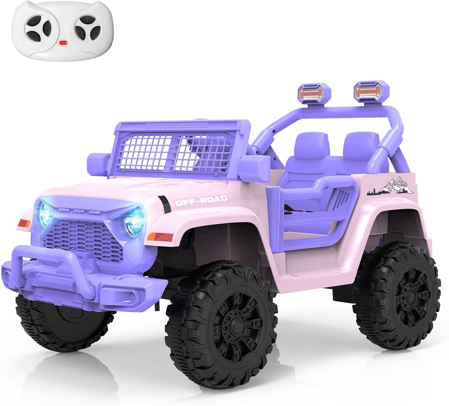 Carro Electrico Para Niños Coche Montable De Jugar Manejar Con Control Remoto..