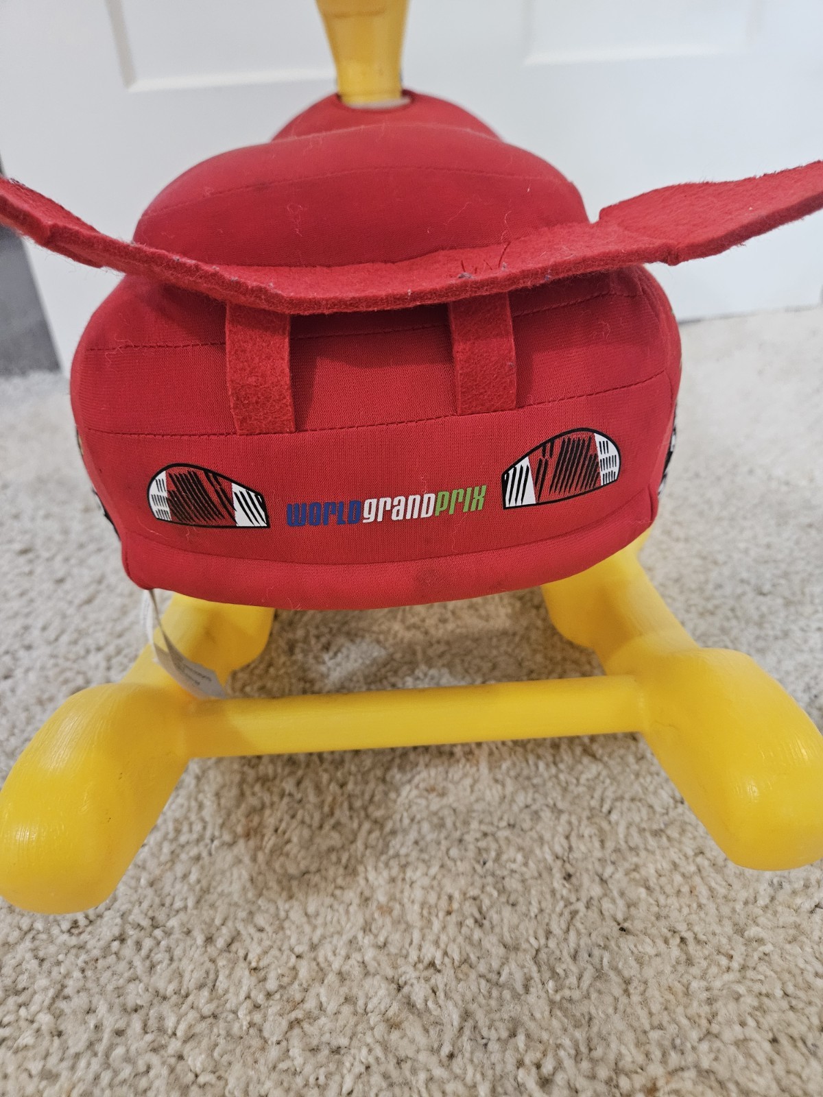 Disney Cars 2 Lightning McQueen Kiddieland Toys Infant Toddler Rocker ride on