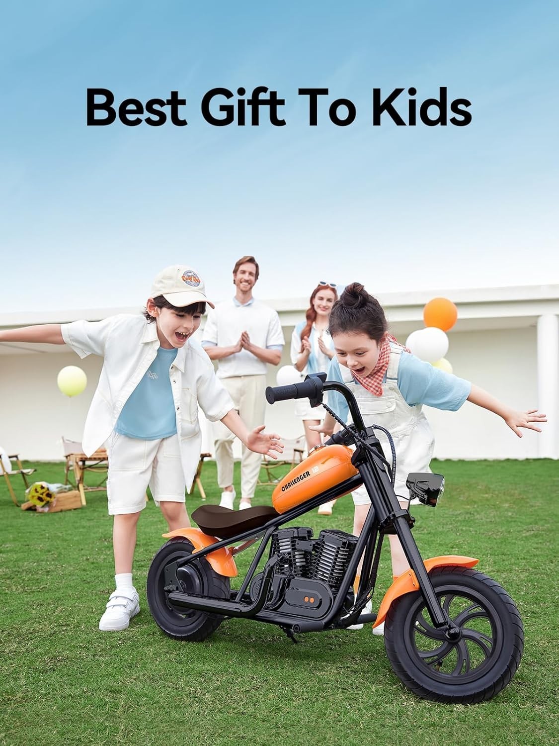 HYPER GOGO Cruiser 12 Plus Electric Motorbike Motorcycle for Kids 6 Years + USA