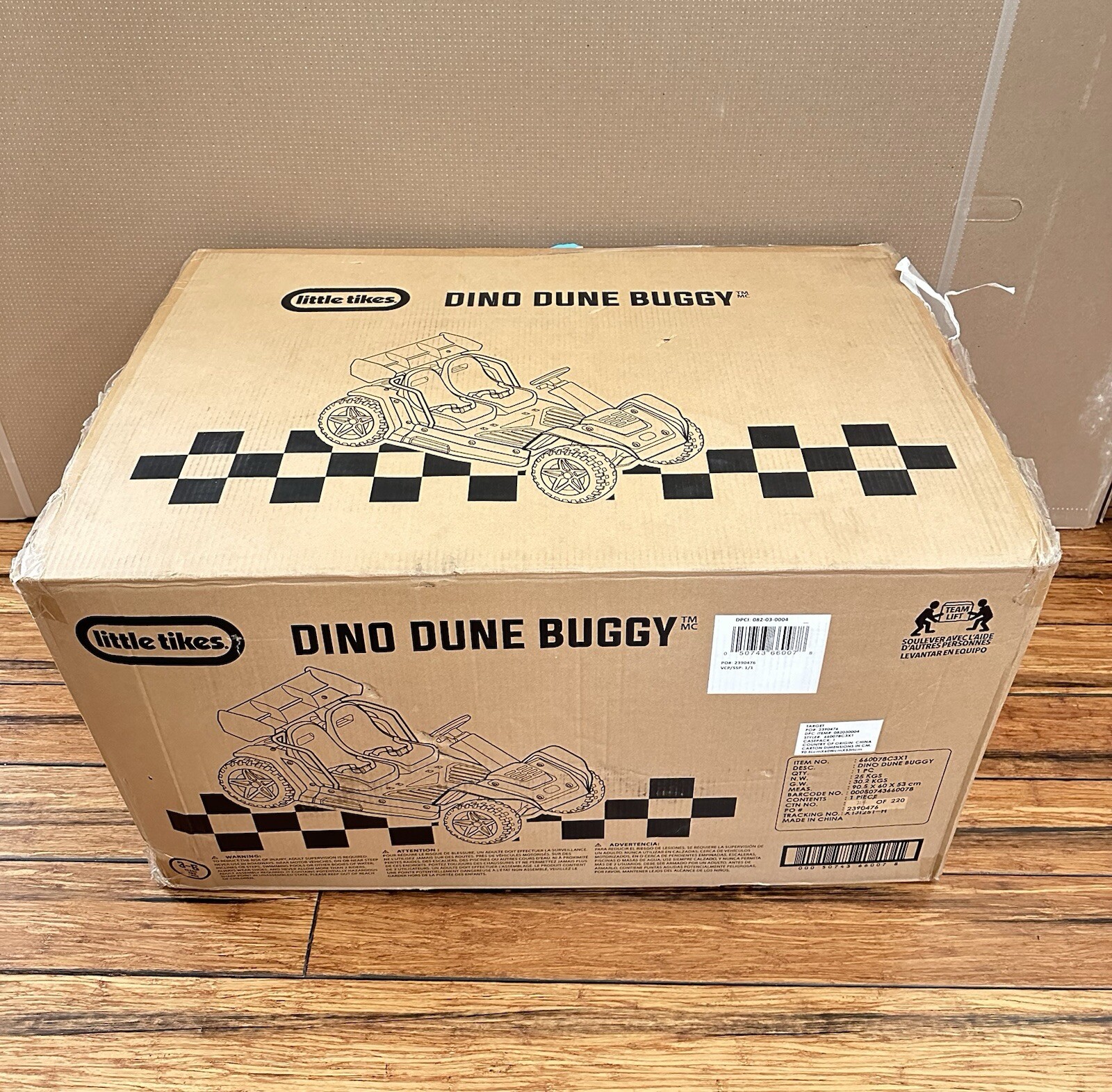 Little Tikes Dino Dune Buggy 12V Powered Ride-on, Portable Rechargeable Battery