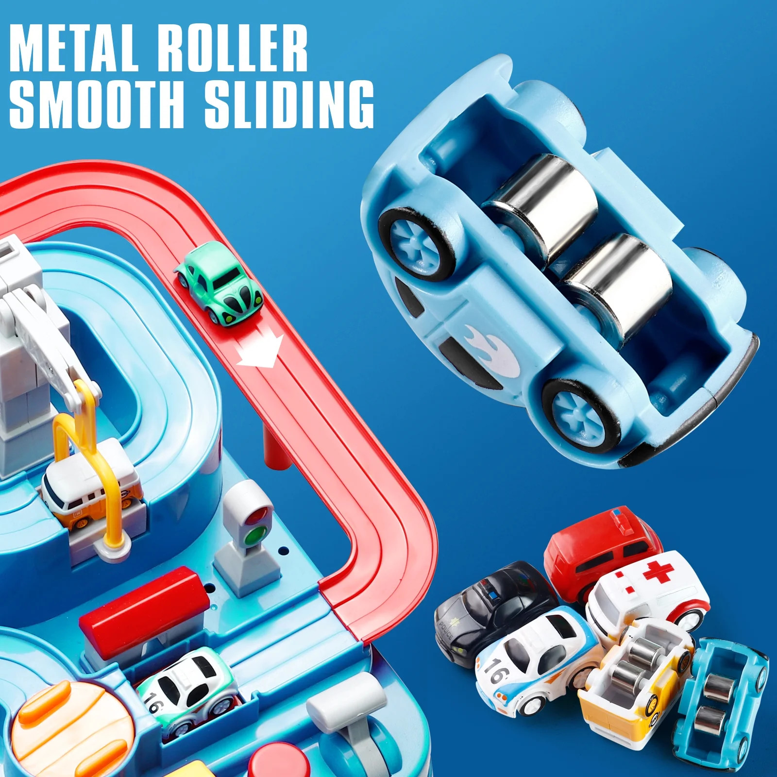 RACE CAR TOY SET Race Track Playset